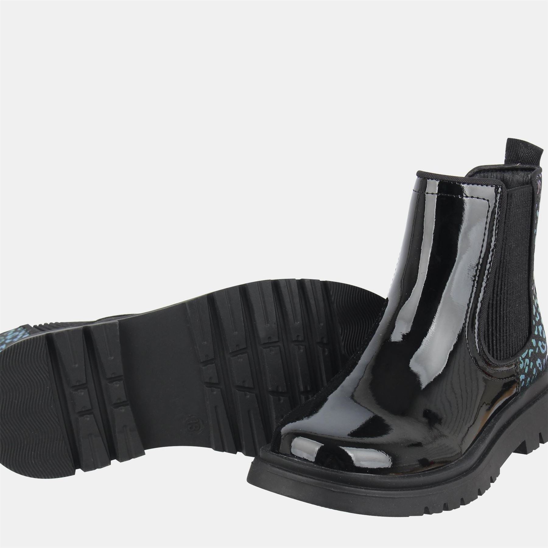 Miso Leopard Chelsea Boots Childrens