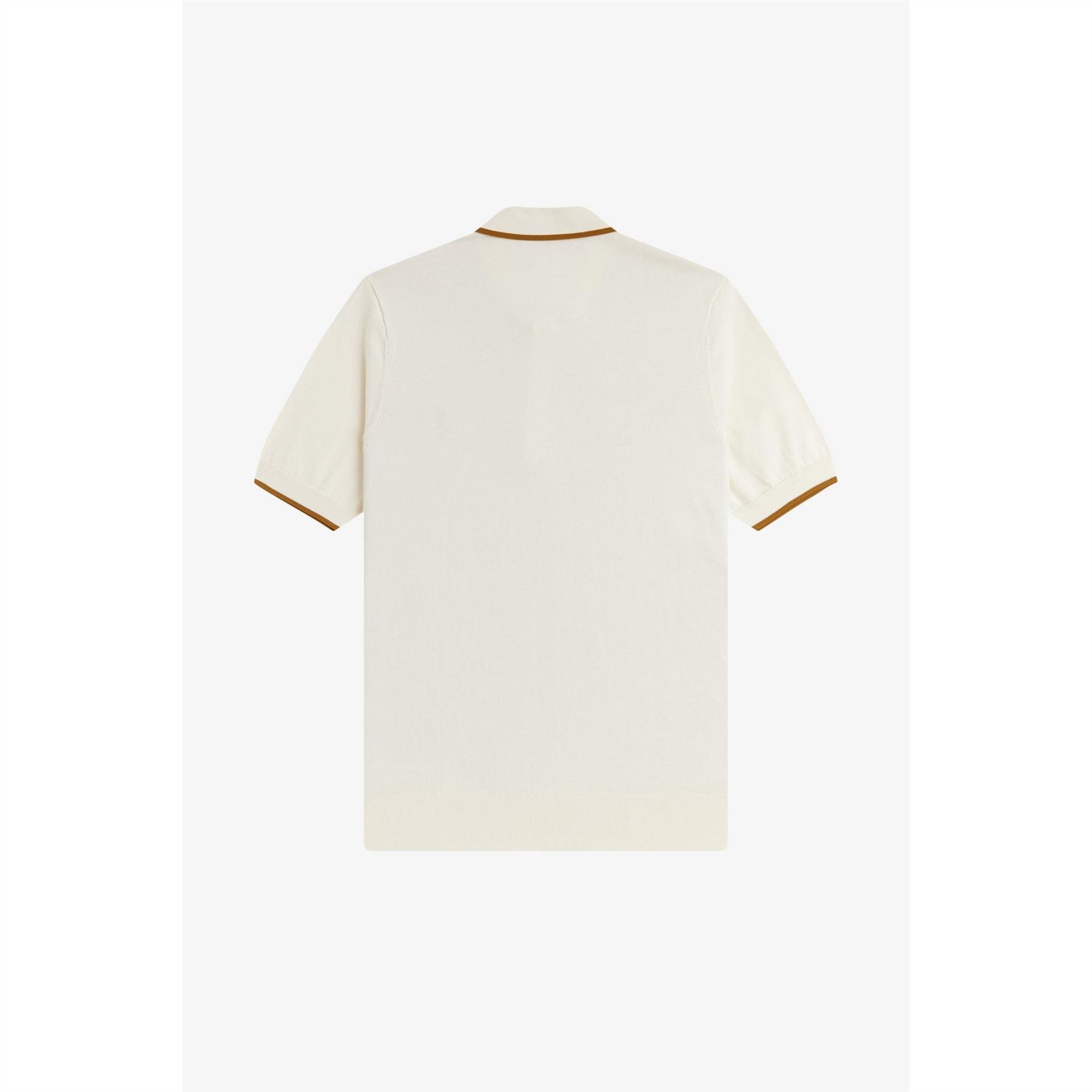 Fred Perry Knitted Short Sleeve Polo Shirt