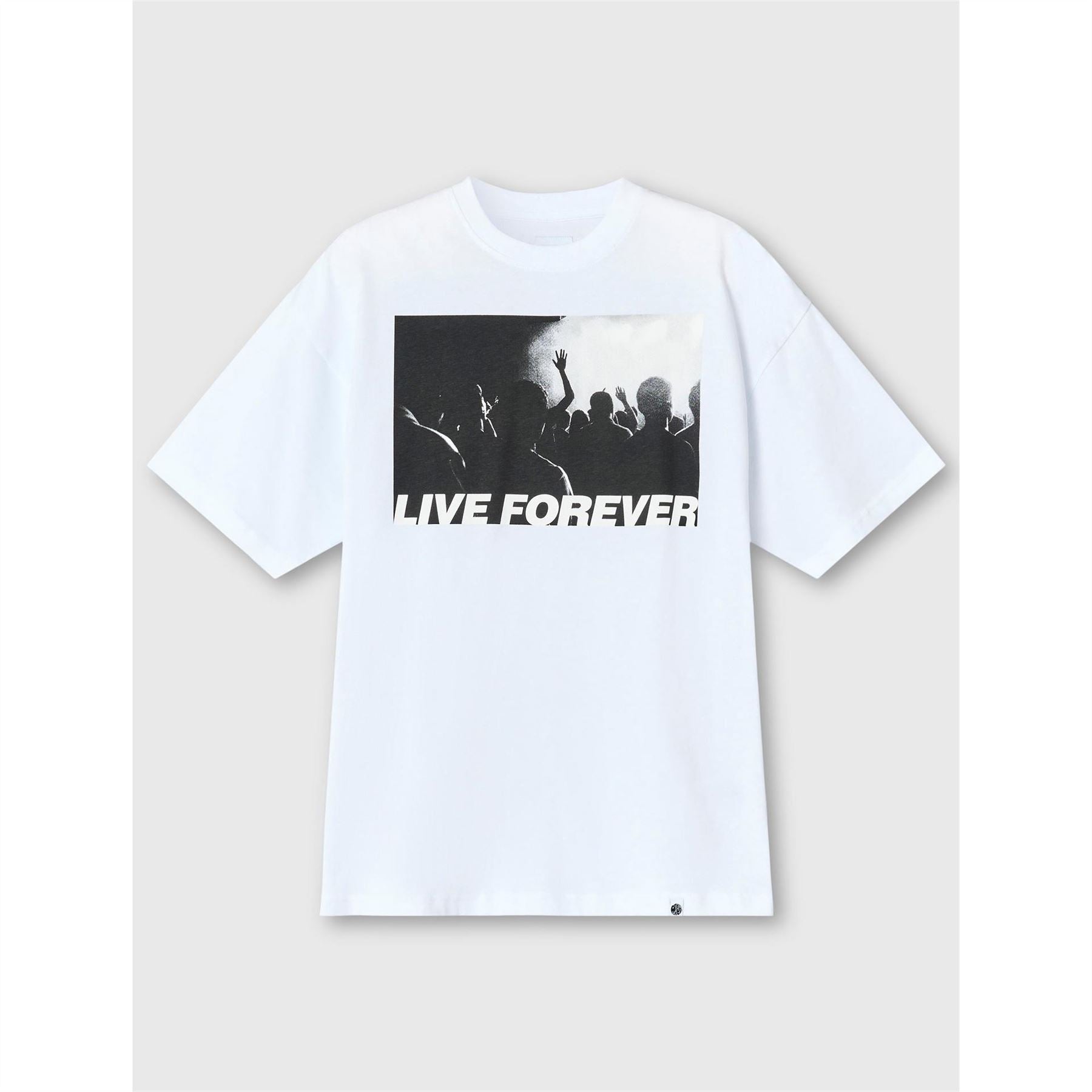 Pretty Green Porsche Live Forever Lettering Graphic T-Shirt