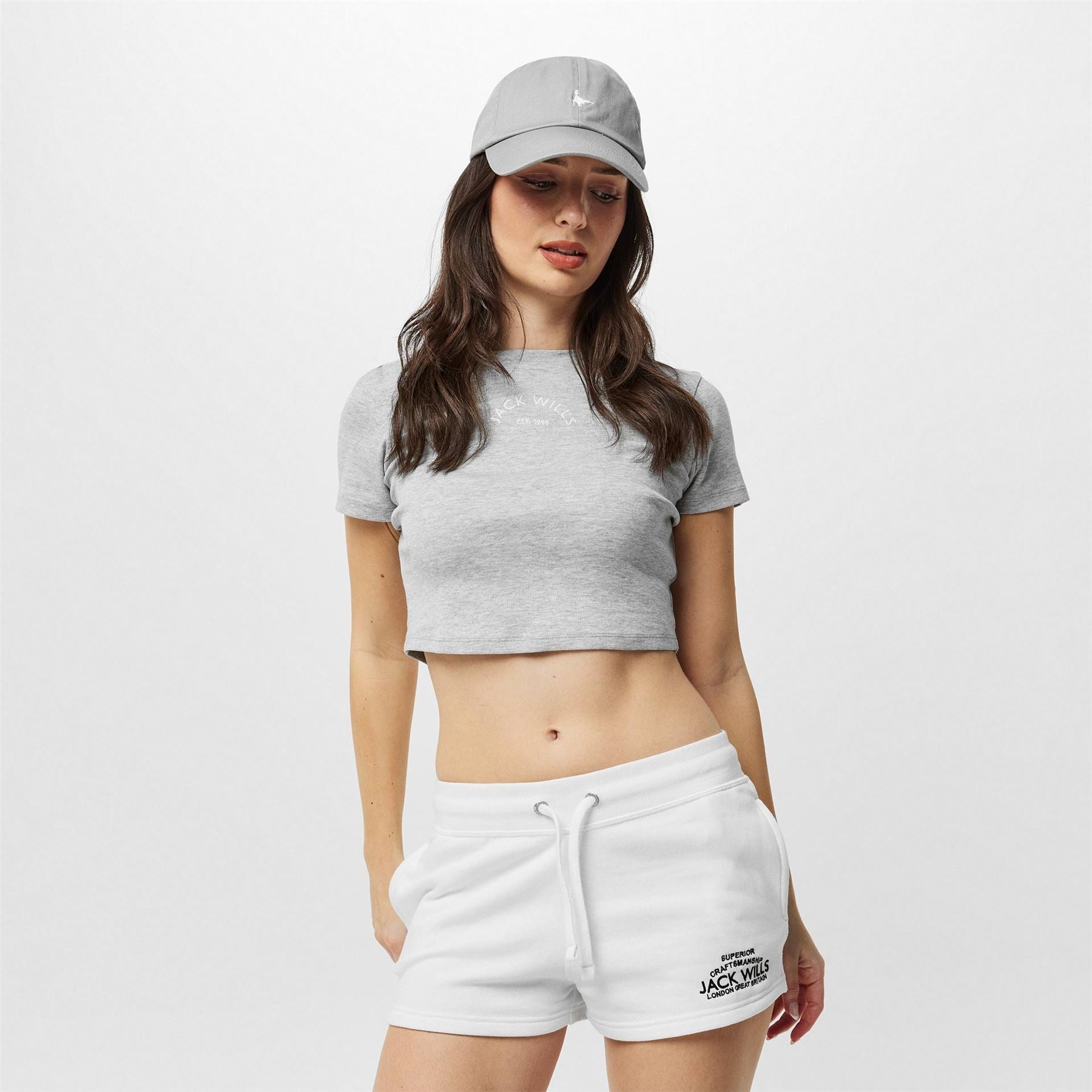 Jack Wills Cropped Baby Tee Ladies