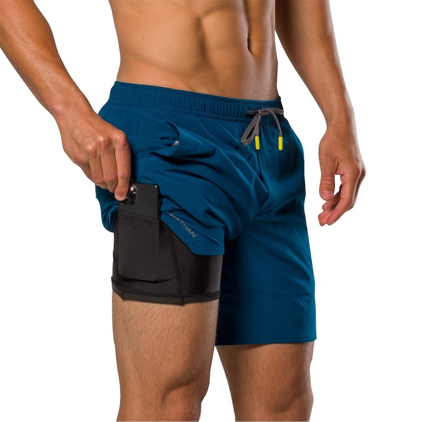 Nathan Essential Bermuda Shorts with Curved Hem