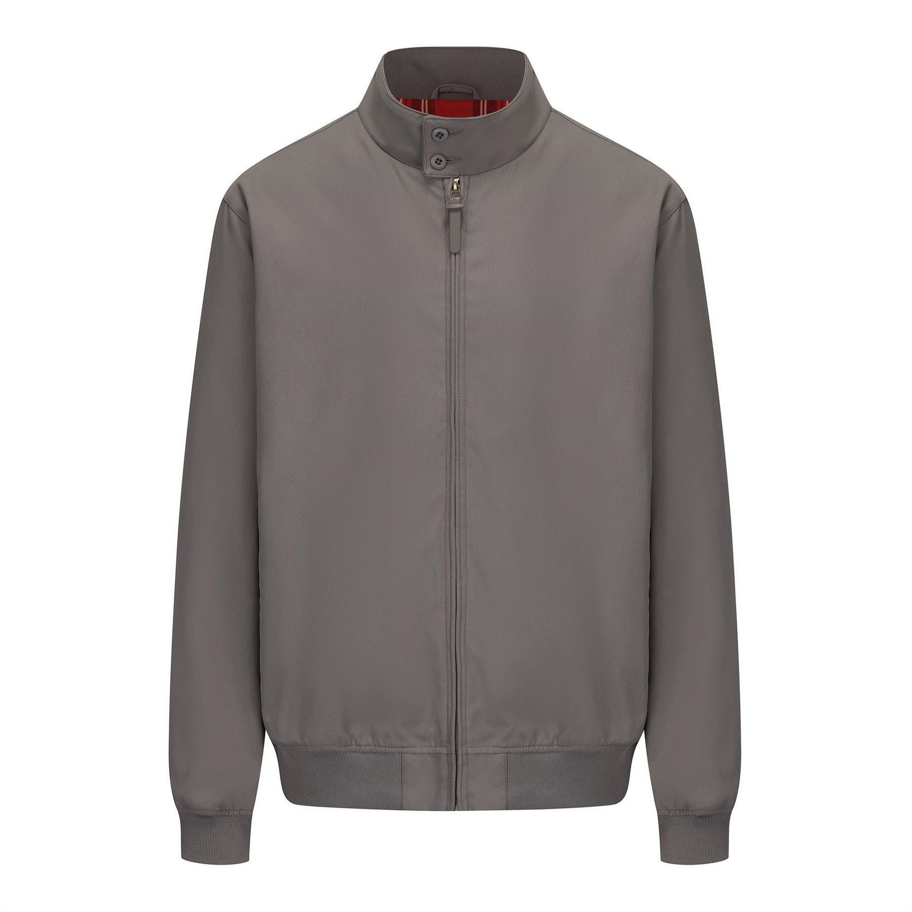 SoulCal Mock Neck Snap Button Ribbed Cuff Harrington Jacket