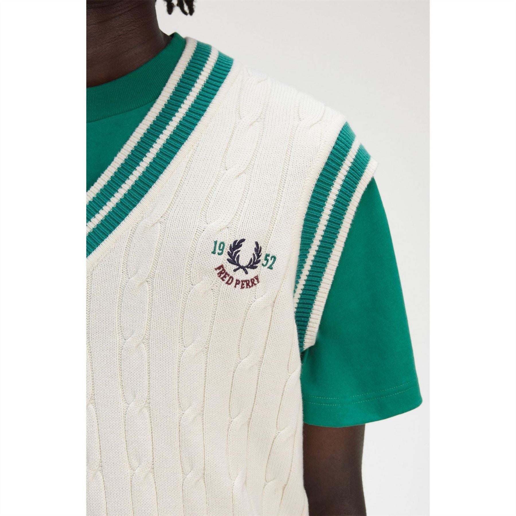 Fred Perry Club Knitted Sweater Vest