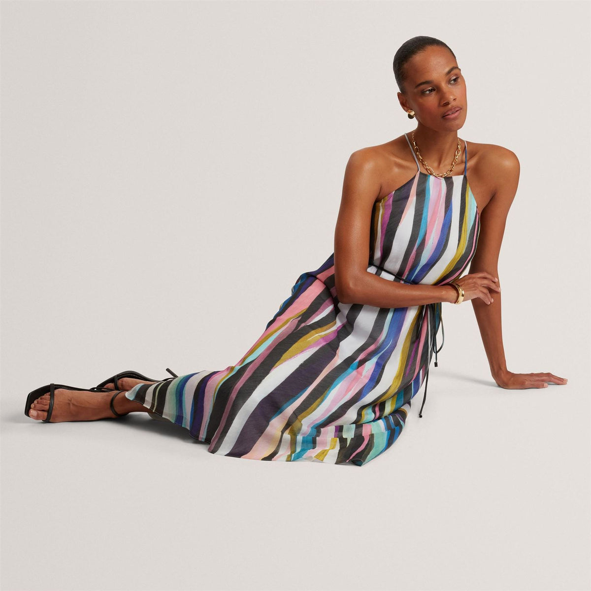 Ted Baker Baker Halter Neck Maxi Dress