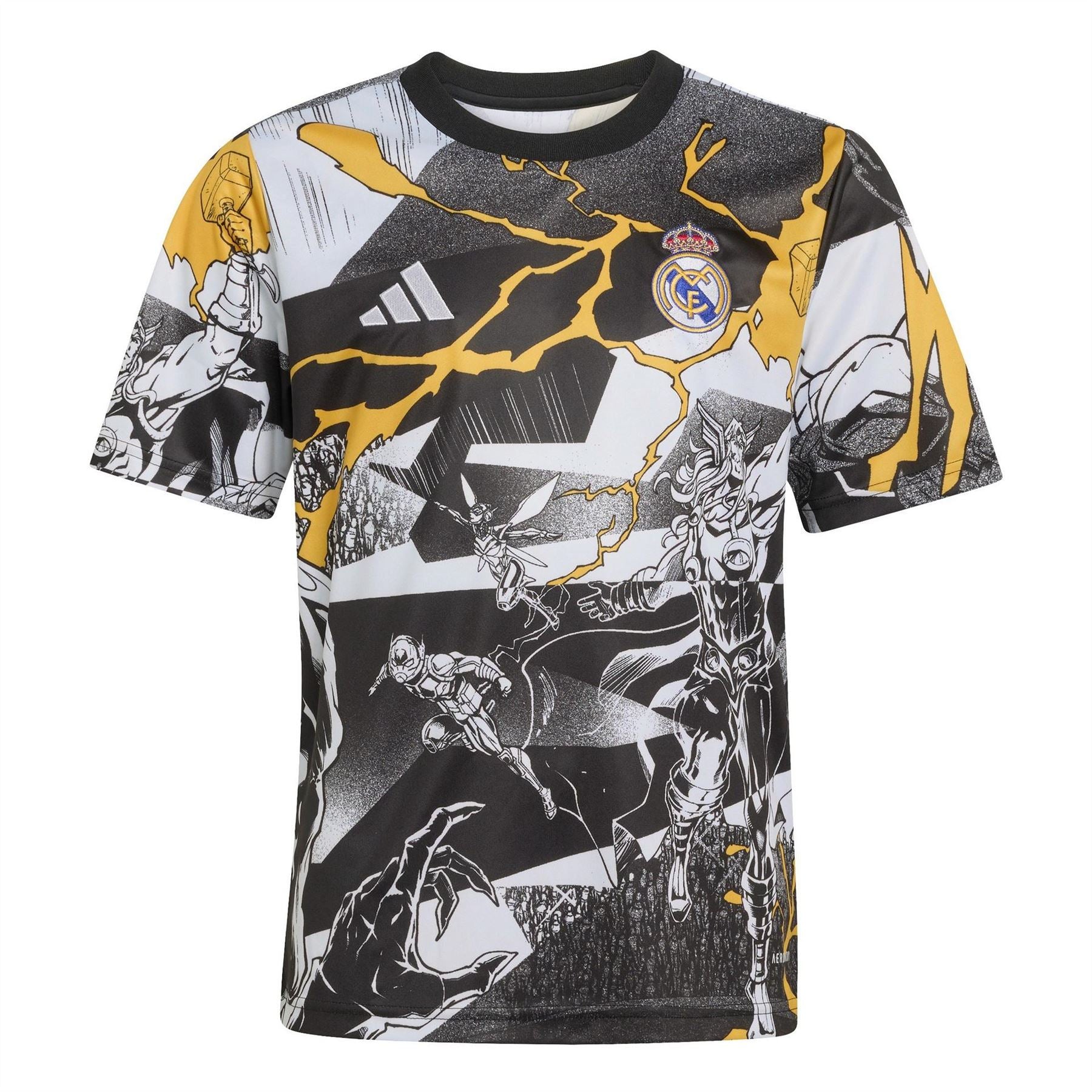 adidas Kids Real Madrid Short Sleeve T-Shirt