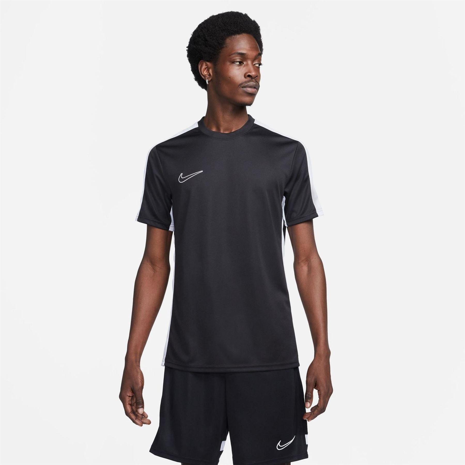 Nike Mens Dri Fit Academy Short Sleeve Football Top