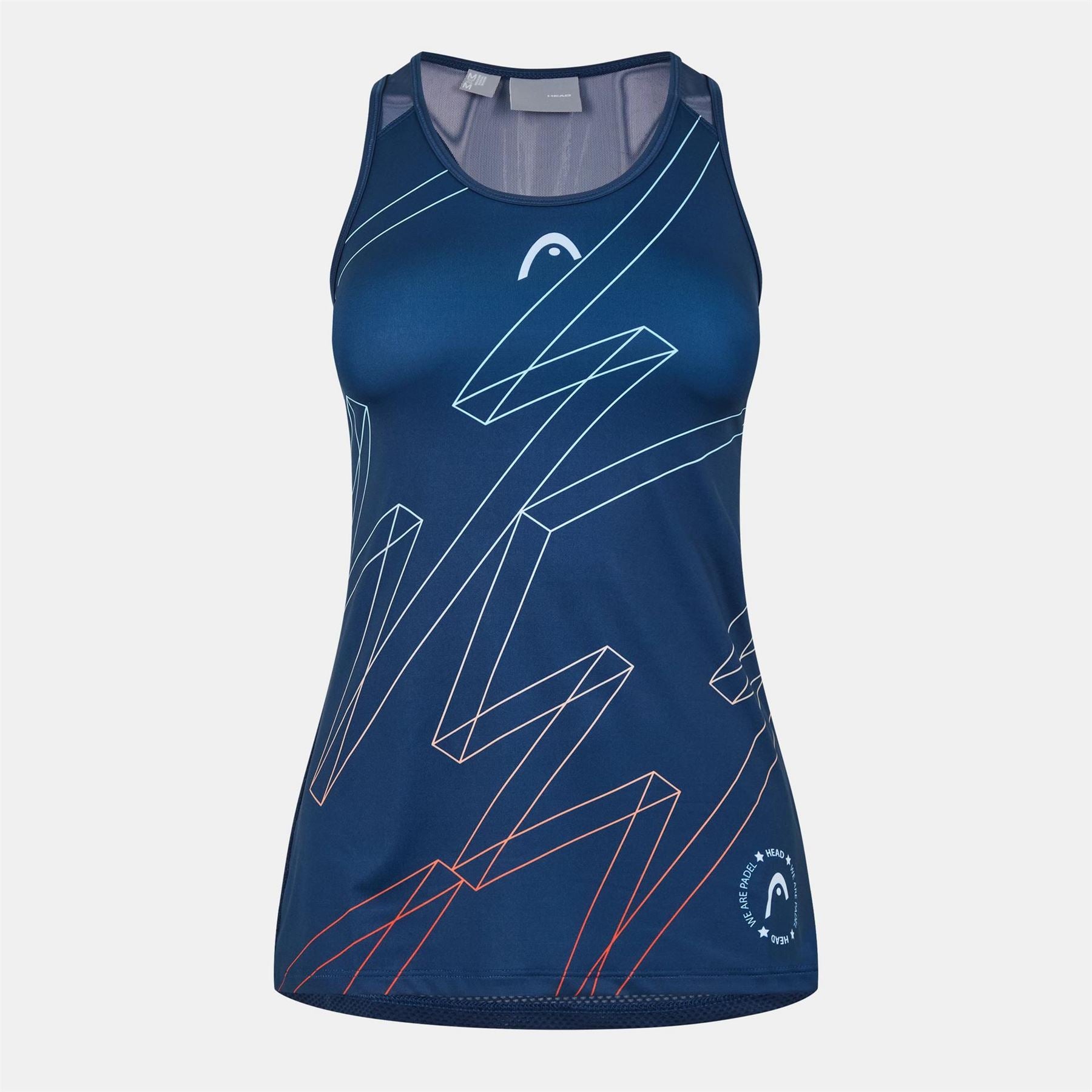 HEAD Graphic Crew Neck Sleeveless Jersey Tank