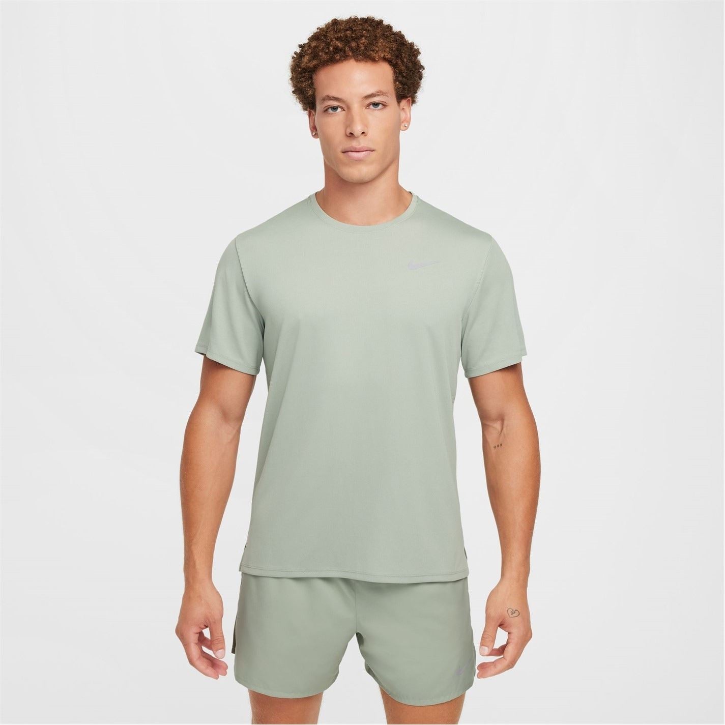 Nike Mens Drifit Miler Running Top