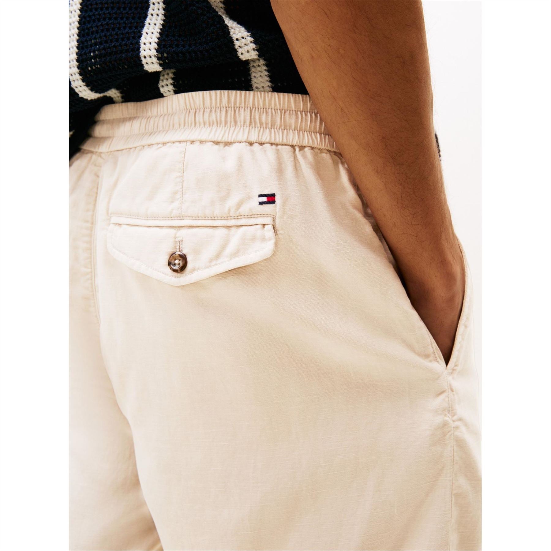 Tommy Hilfiger Washed Lightweight Woven Tracksuit Shorts