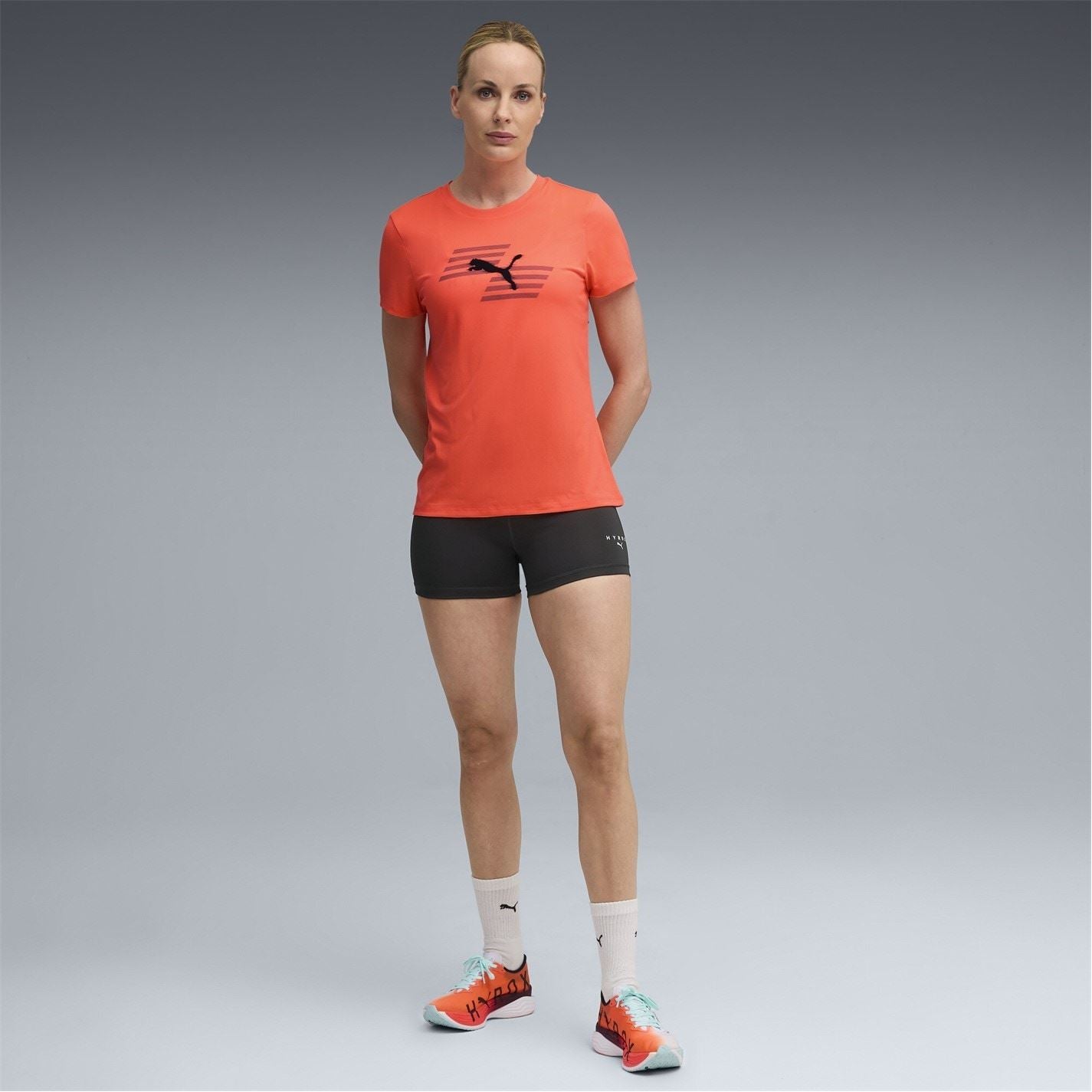 Puma Hyrox Short Sleeve Performance Gym Top