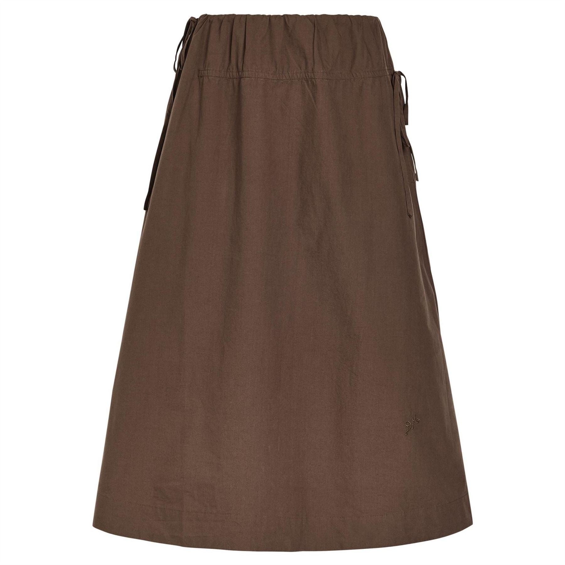 Damson Madder Caspia Volume Midi Skirt