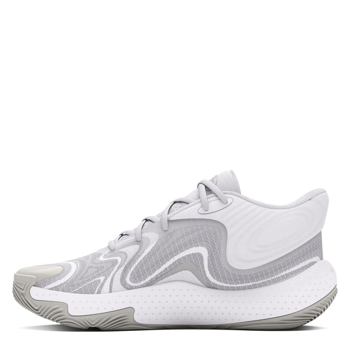 Under Armour UA Spawn 6 Mid Basketball Graphic Print Lace-Up Trainers