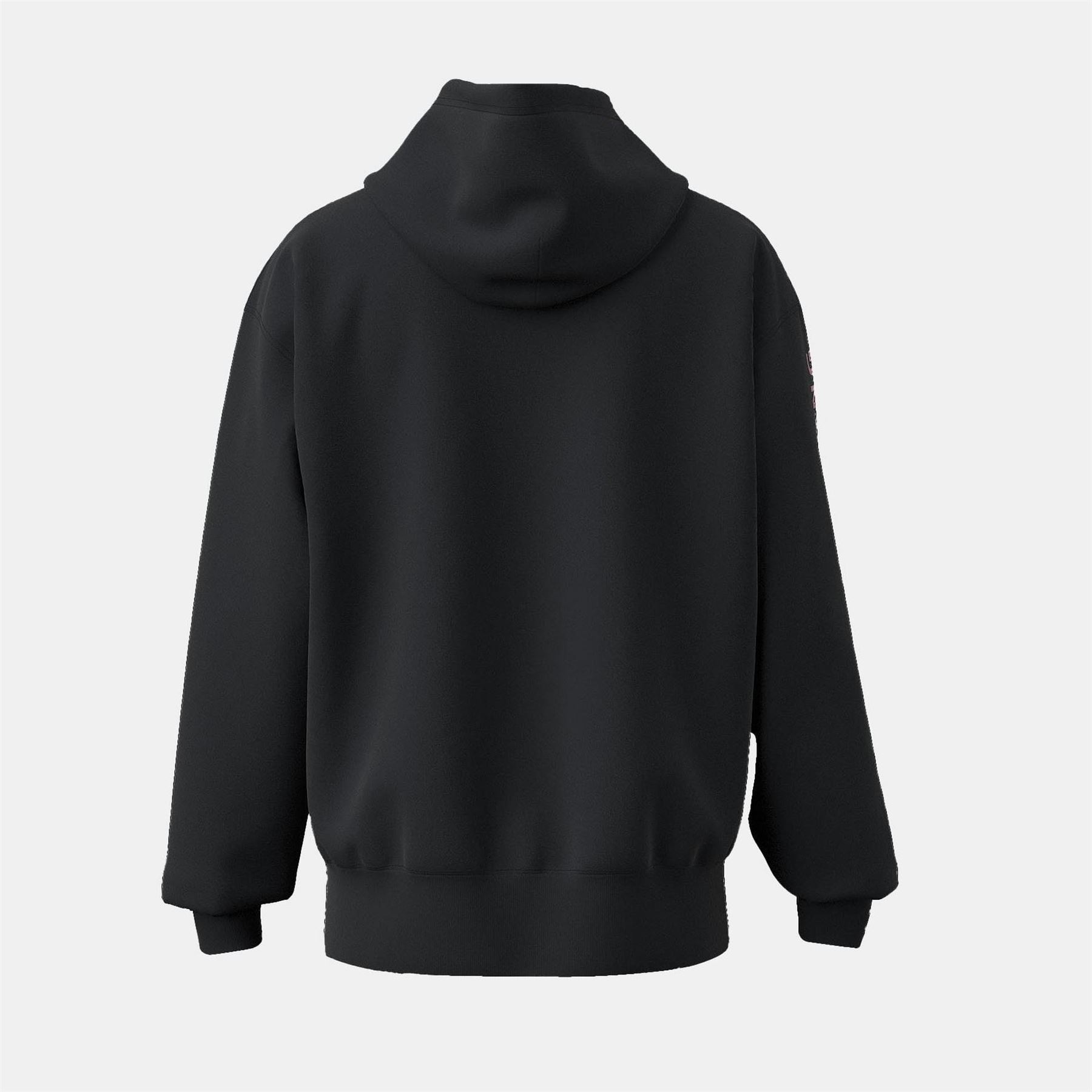 Diesel Cassette Photo Hooded Neck Long Sleeve Sweatshirt