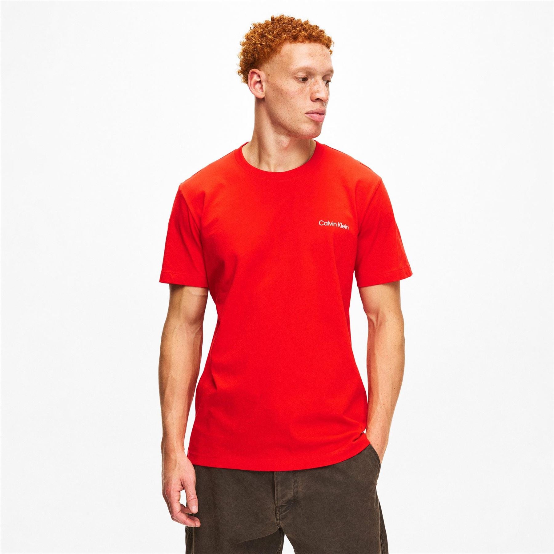 Calvin Klein Mens Core Logo T-Shirt