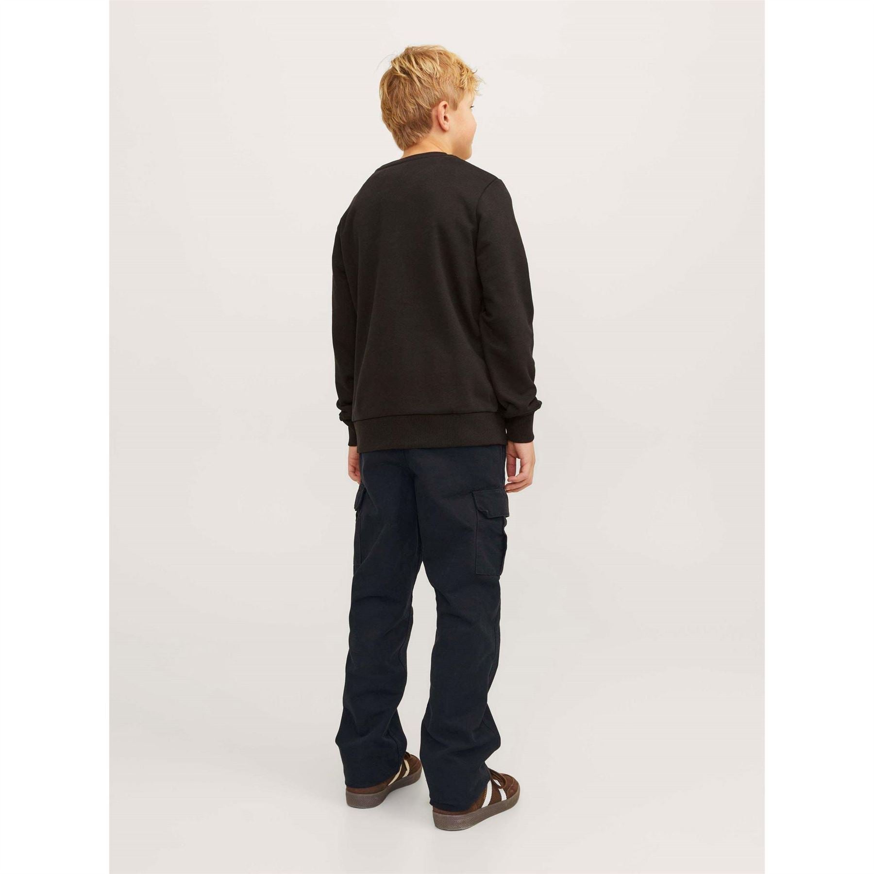 Jack and Jones Kane Barkley Solid Patterned Combat Pants