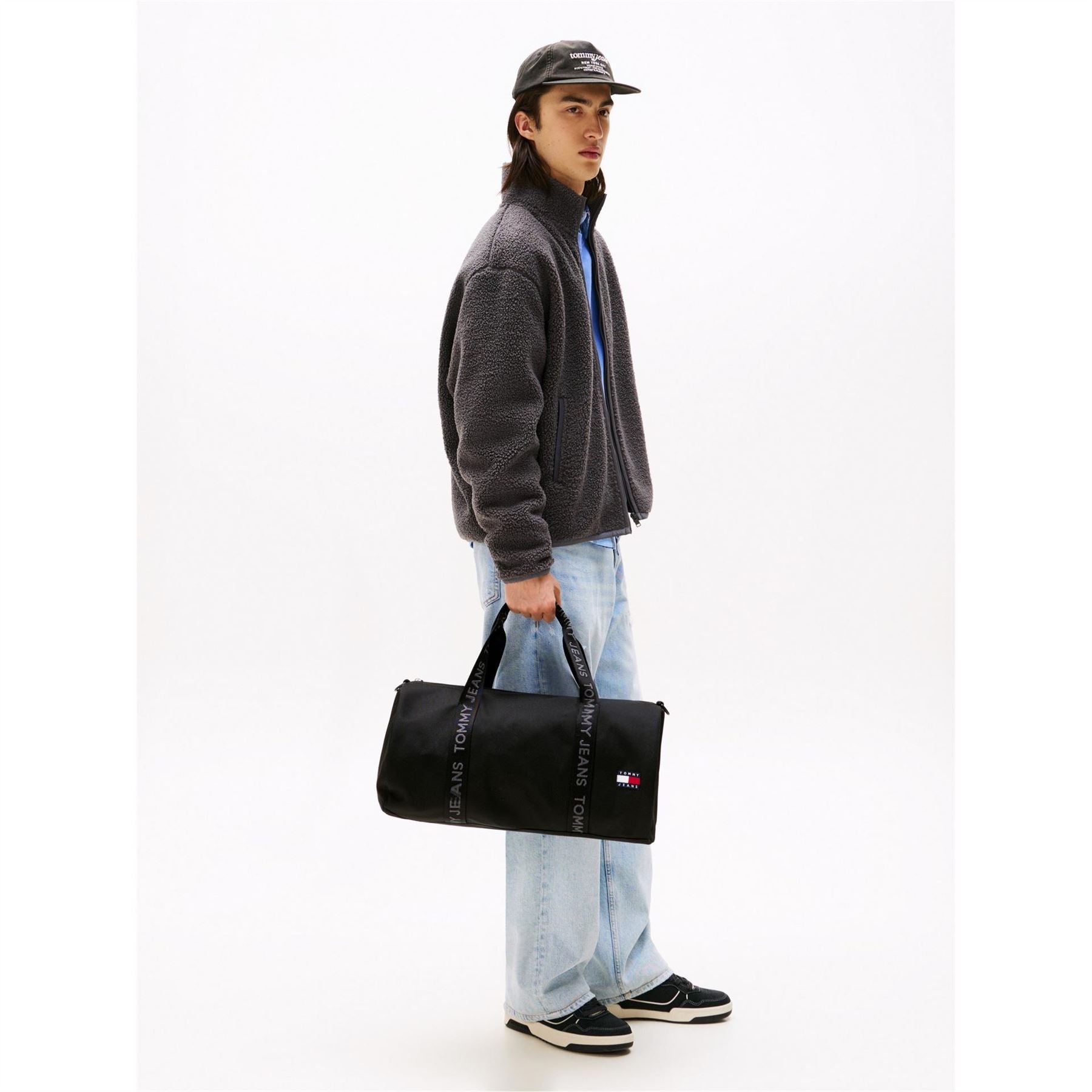 Tommy Jeans Daily Duffle Bag with Black Hardware