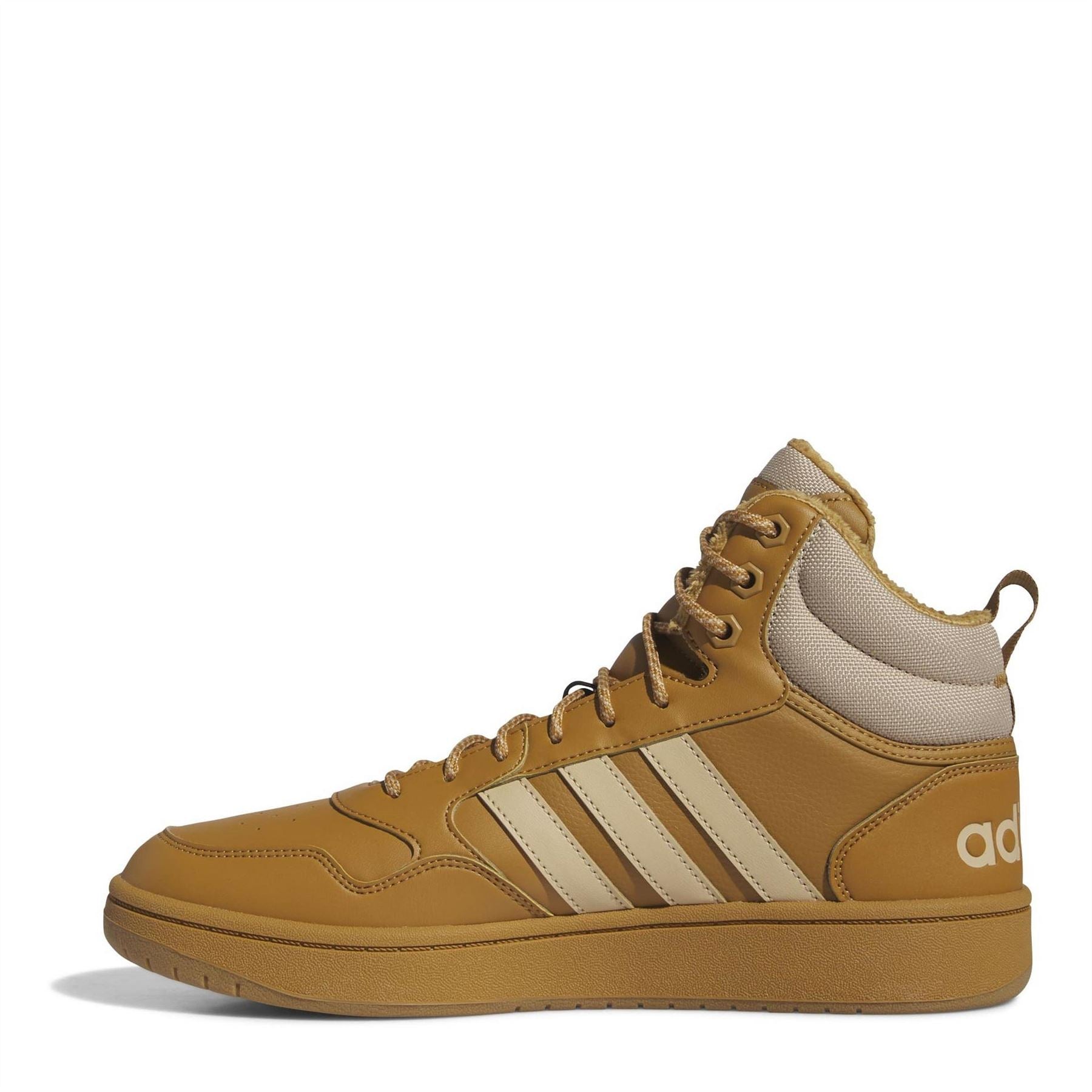 adidas Mens 3.0 Mid Lifestyle Basketball Winterized Shoes