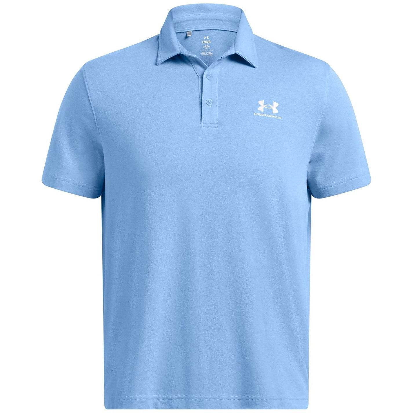 Under Armour Logo Print Short Sleeve Polo Collared Shirt