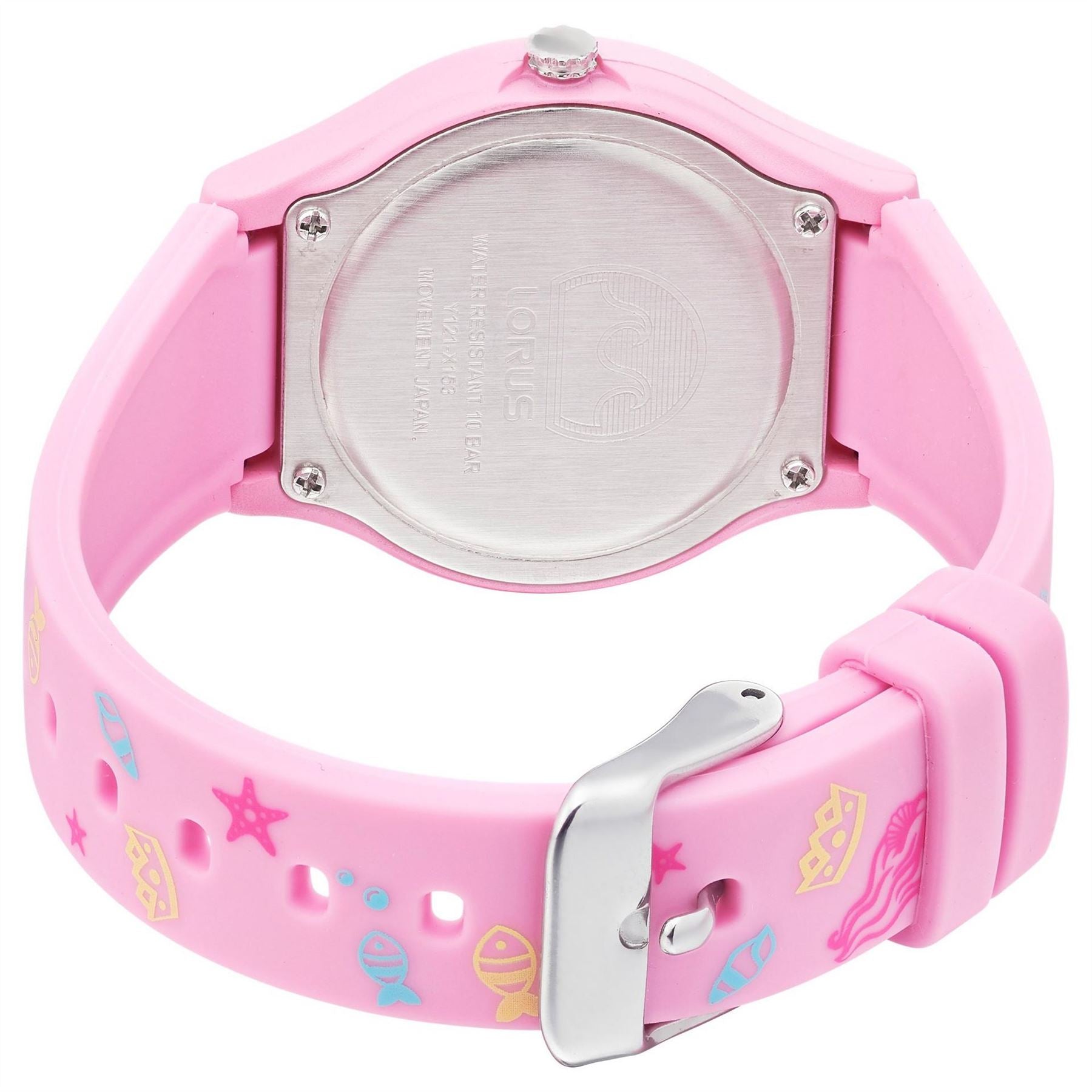Lorus Youth Analogue Rubber Strap Watch