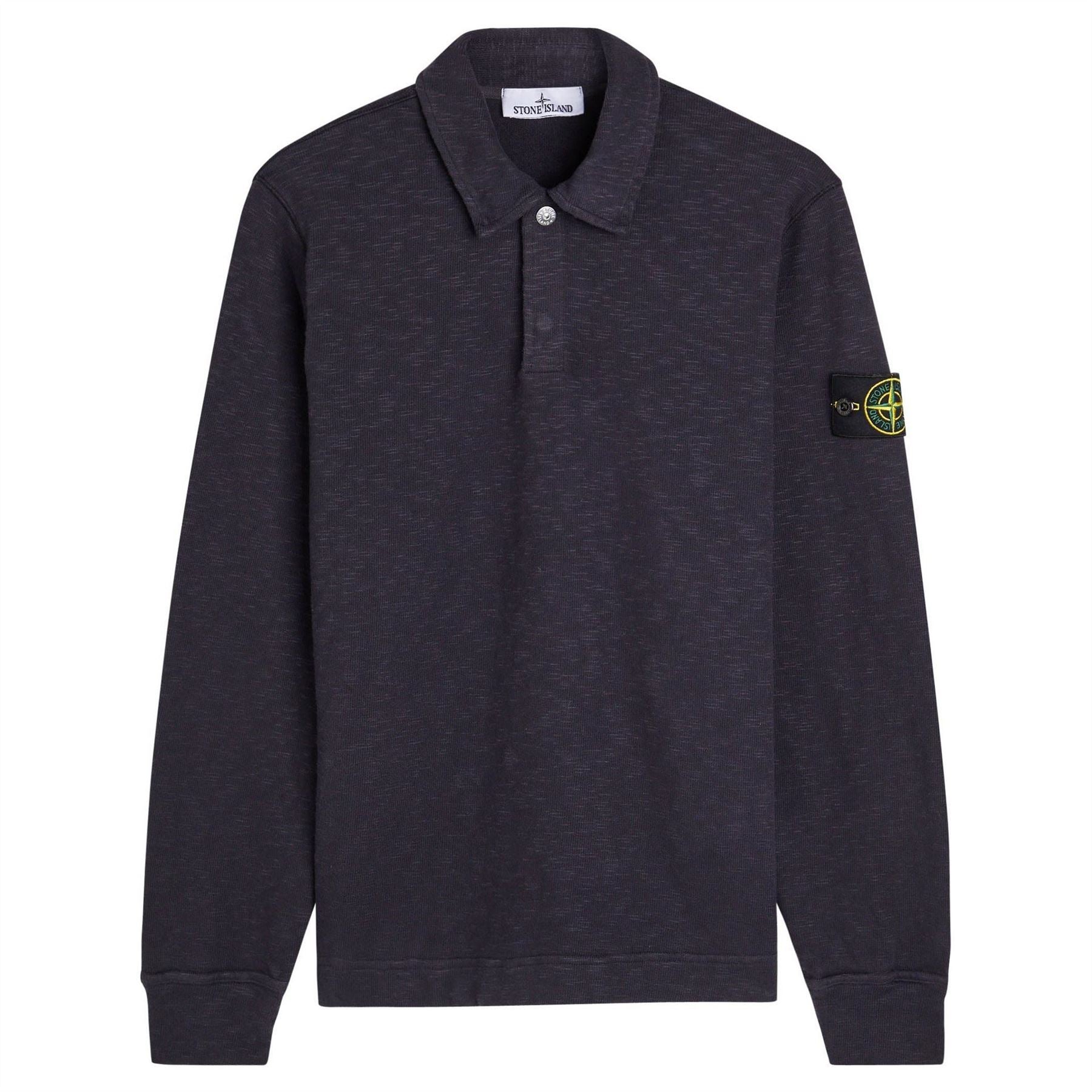 Stone Island Badge Ls Polo