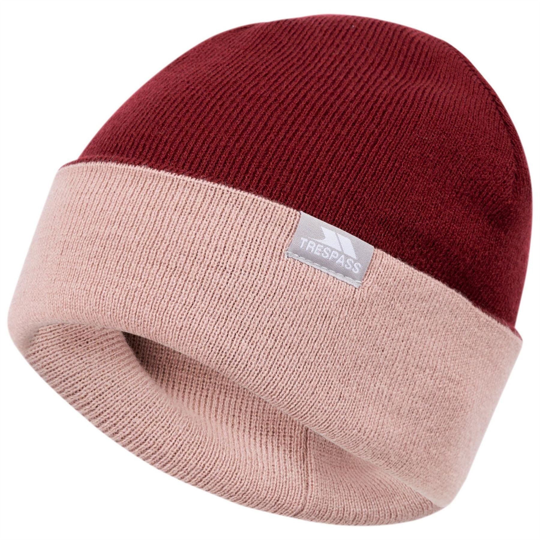 Trespass Mntna Rev Logo Turn Up Brim Beanie