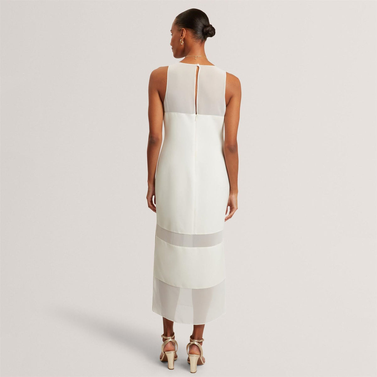Ted Baker Panlslss Midi dress