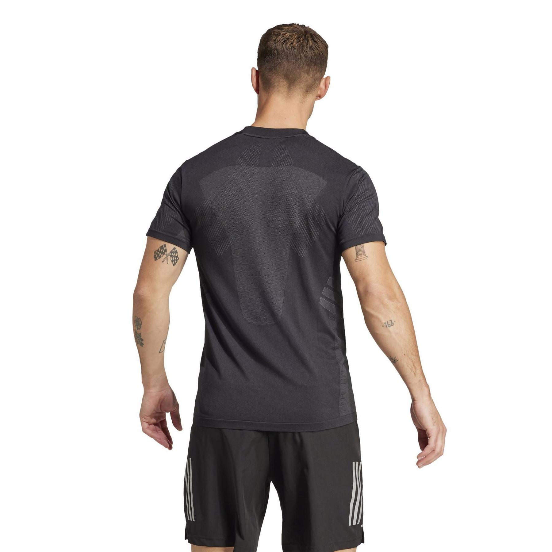 adidas Mens Gym+ Seamless Tee