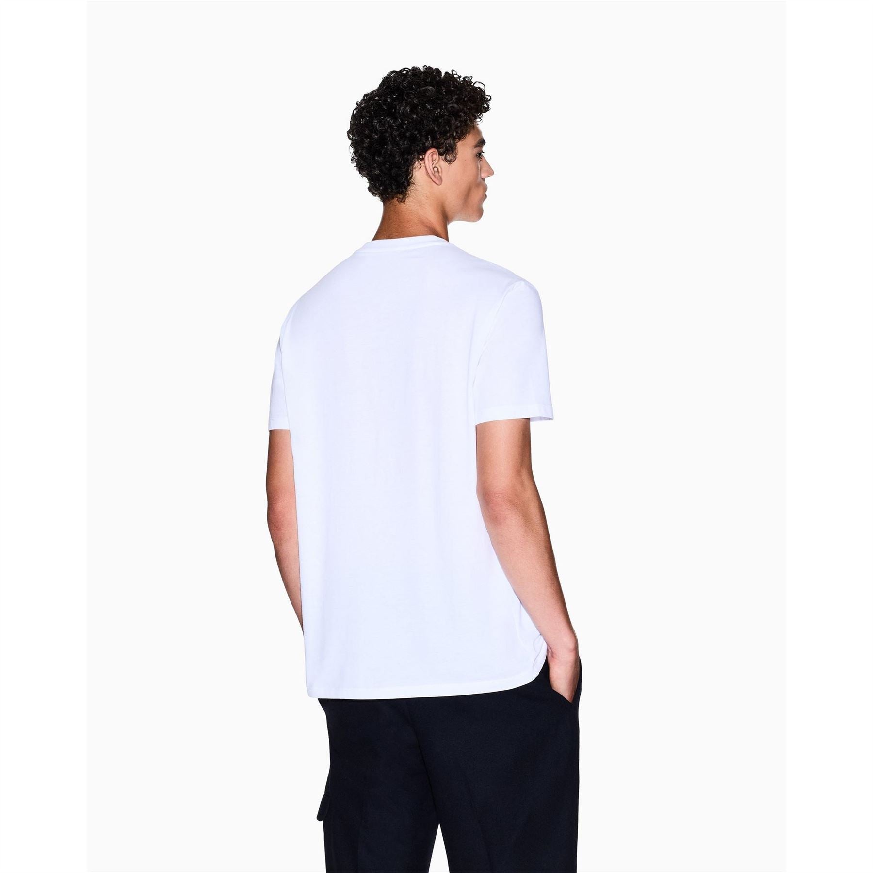 Armani Exchange Exchange Crew Neck Short Sleeve Jersey T-Shirt