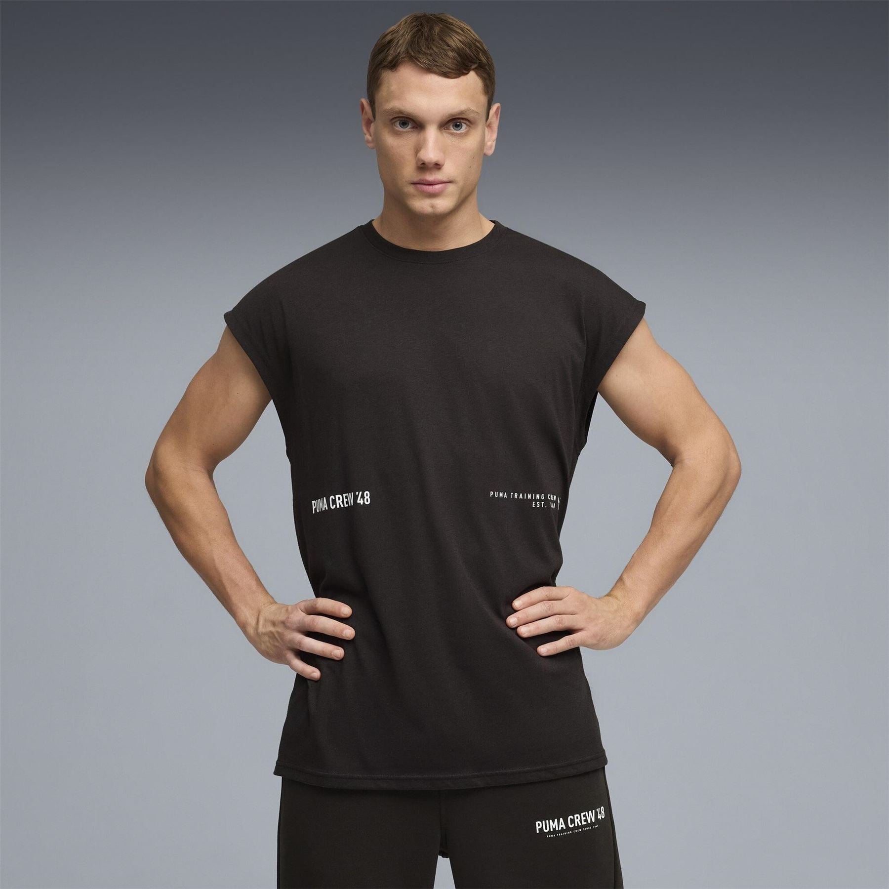 Puma Graphic Cutoff Tank Vest