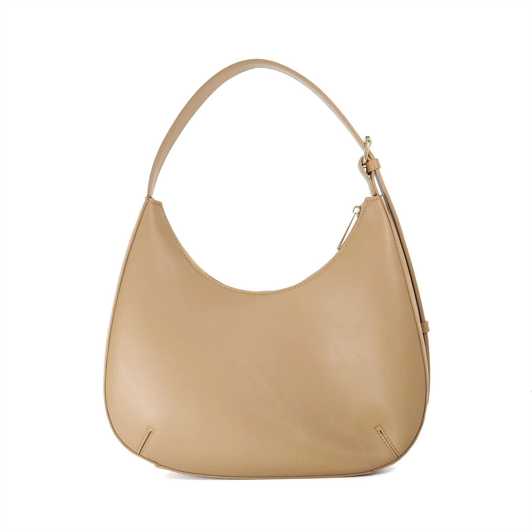 Dune London Daintily Crescent Shape Hobo Bag with Gold Tone Hardware
