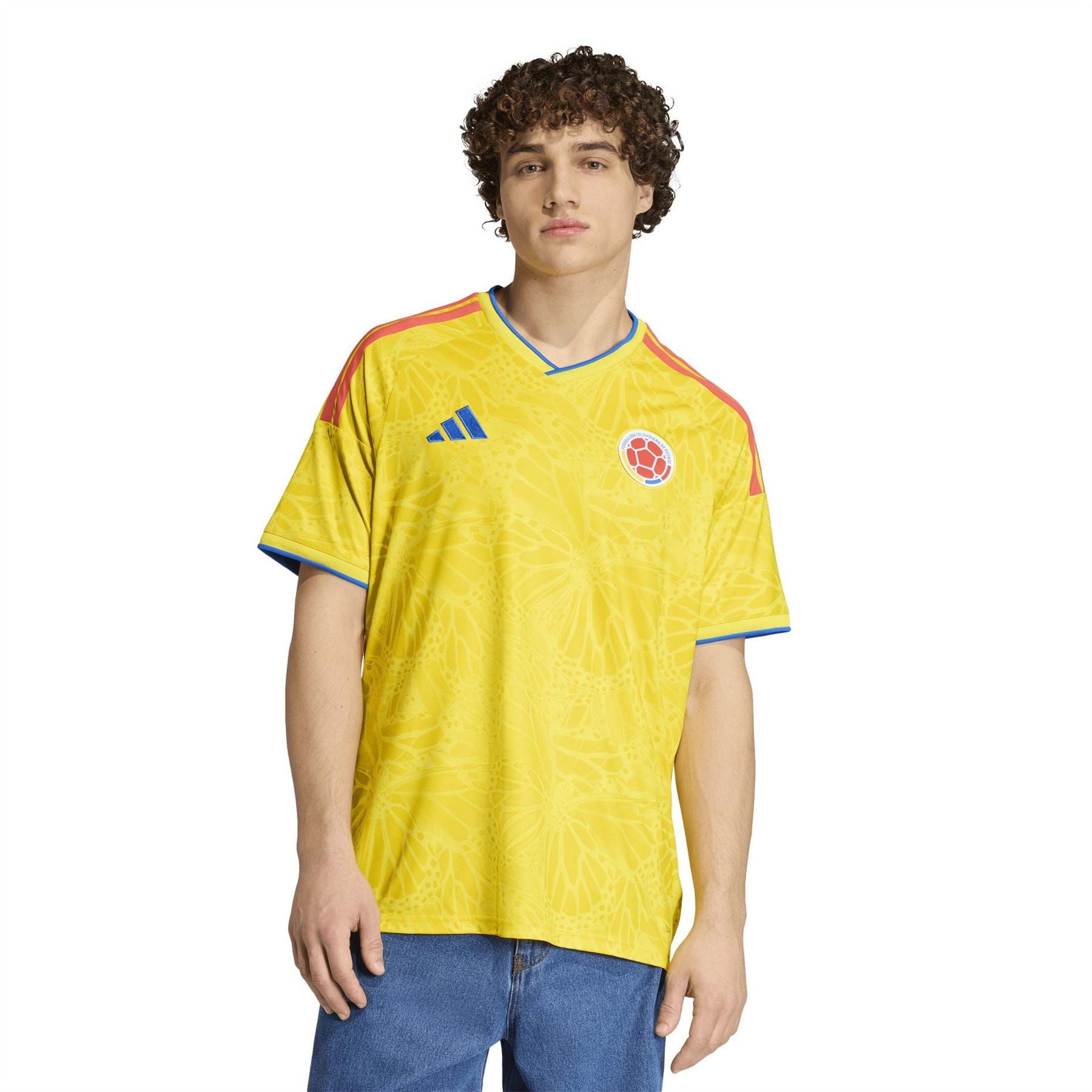 adidas Mens Colombia Home Shirt World Cup 2026