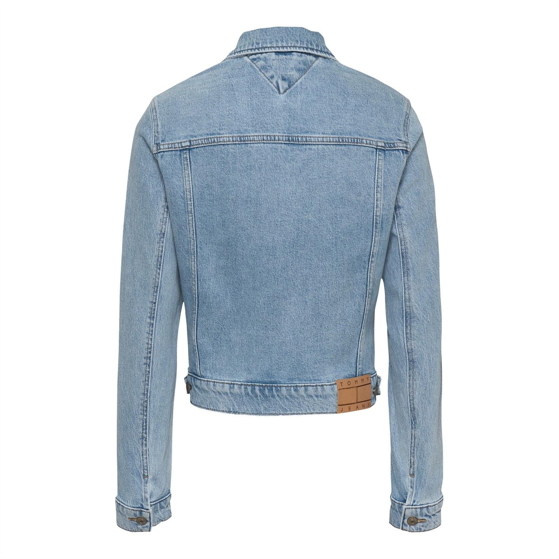 Tommy Jeans Solid Patterned Trucker Jacket