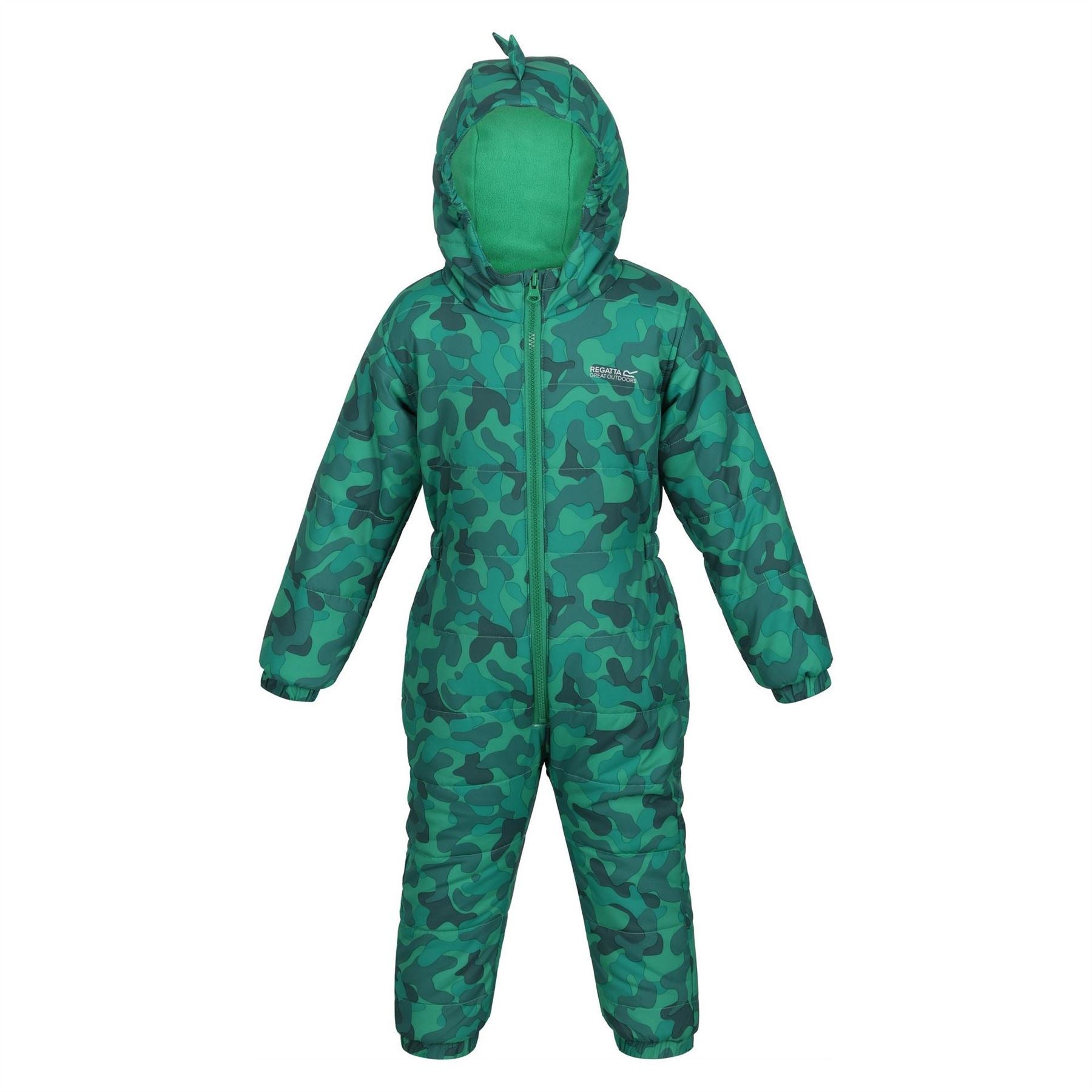 Regatta Hooded Neck Camo Patterned Long Sleeve Snowsuit