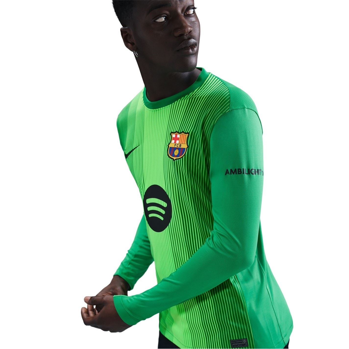 Nike Mens Barcelona Long Sleeve Goalkeeper Shirt 2025 2026