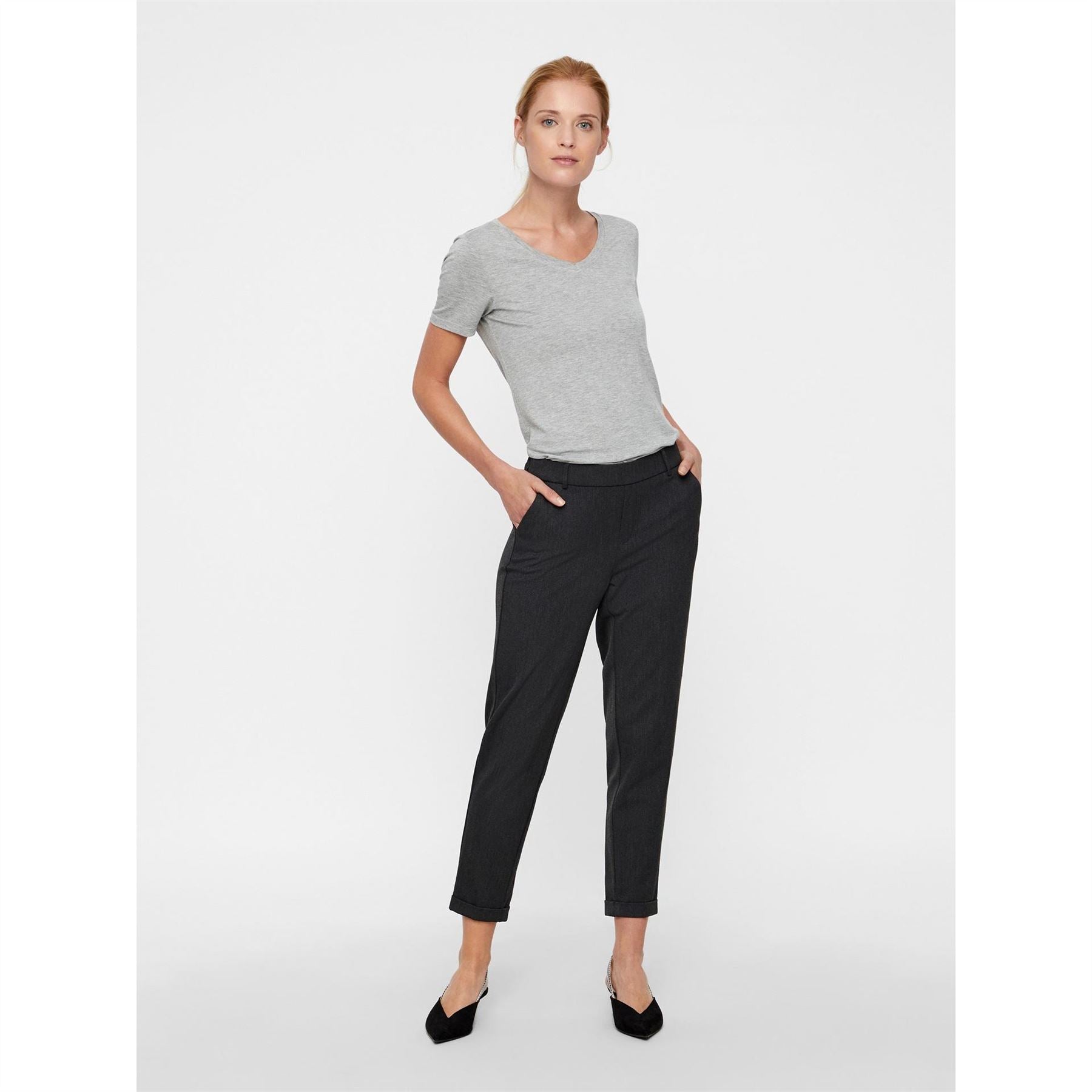 Vero Moda Woven Straight Leg Trousers