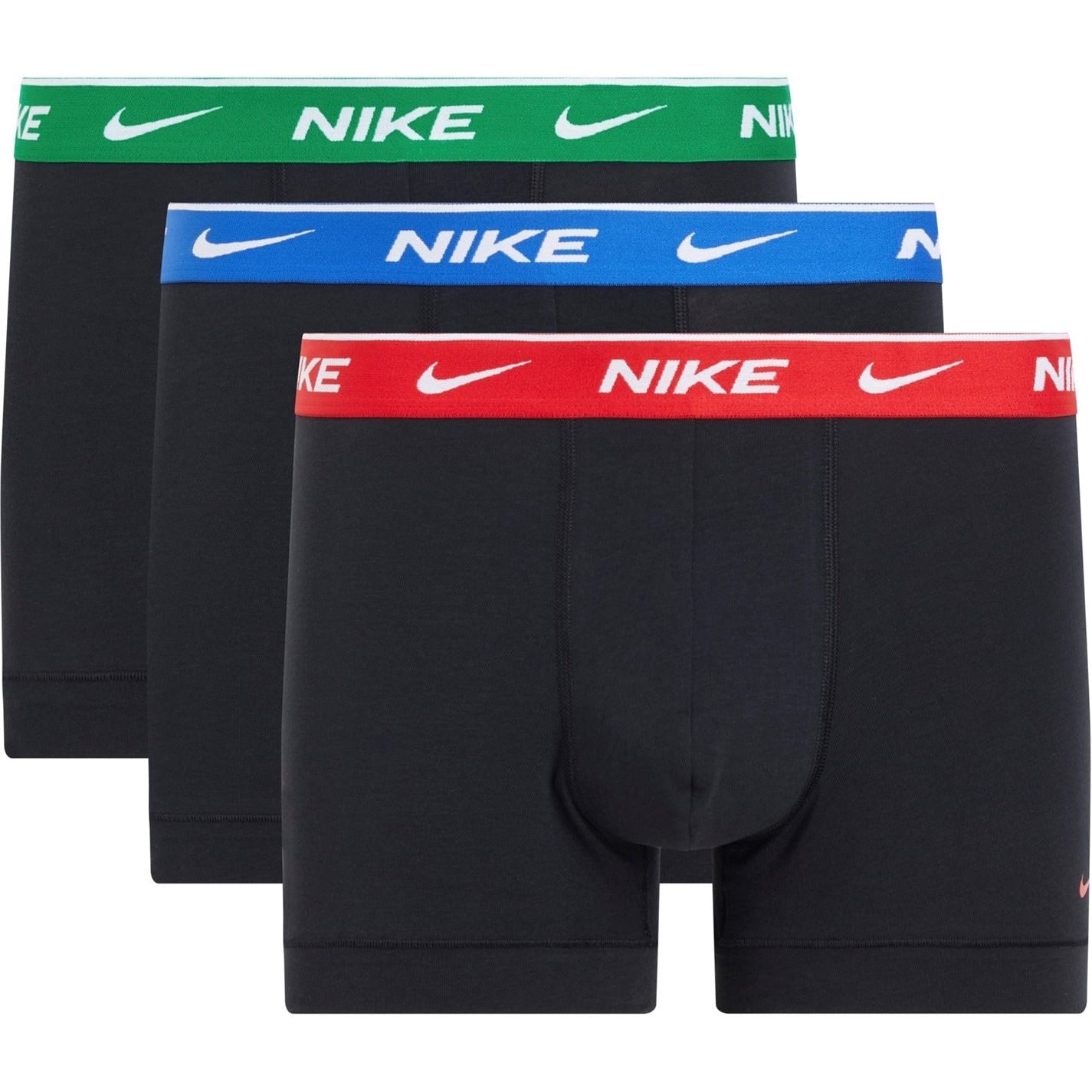 Nike Mens 3 Pack Everyday Cotton Trunks