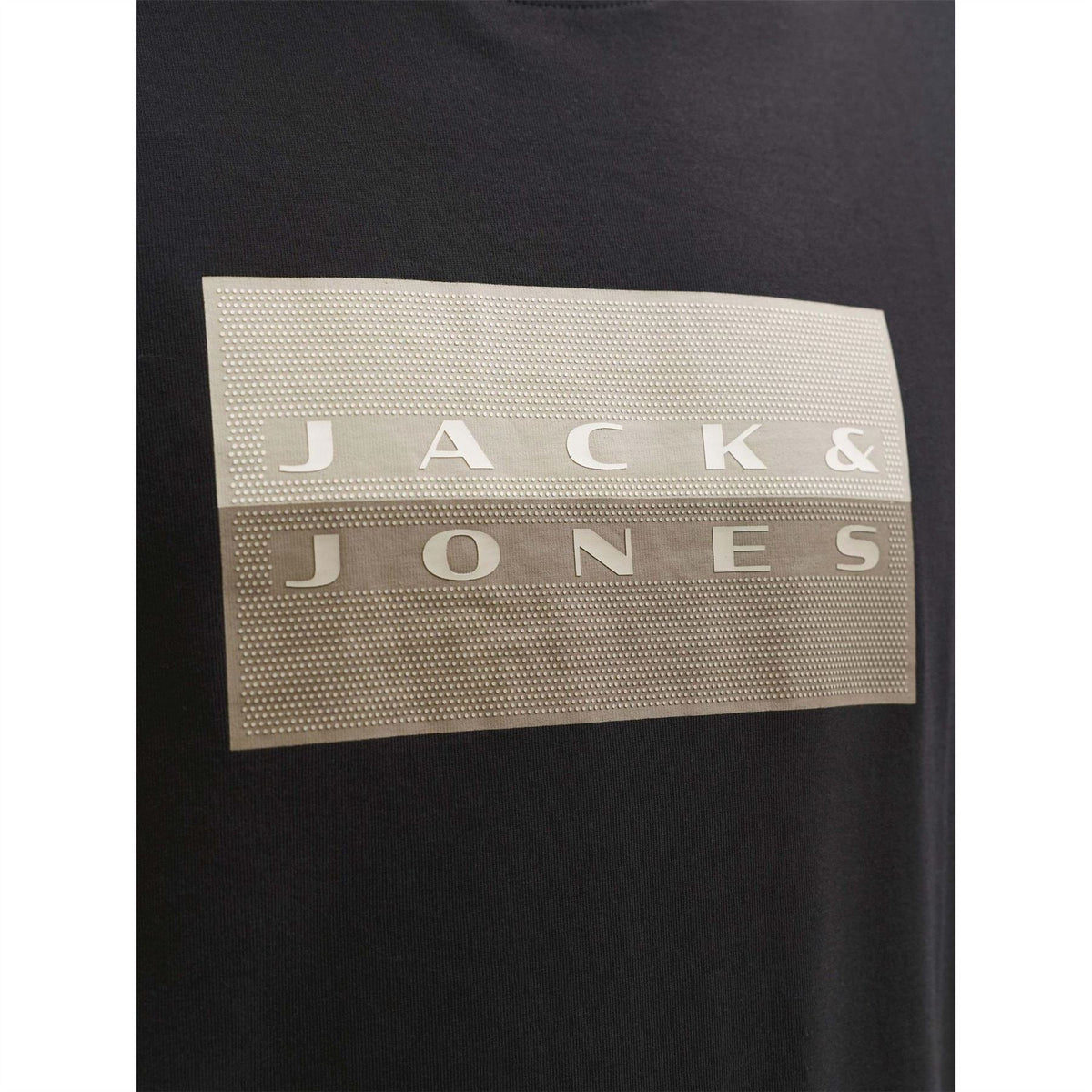 Jack and Jones Jcofusion Dots Print Cotton Short Sleeve Crew Neck T-Shirt