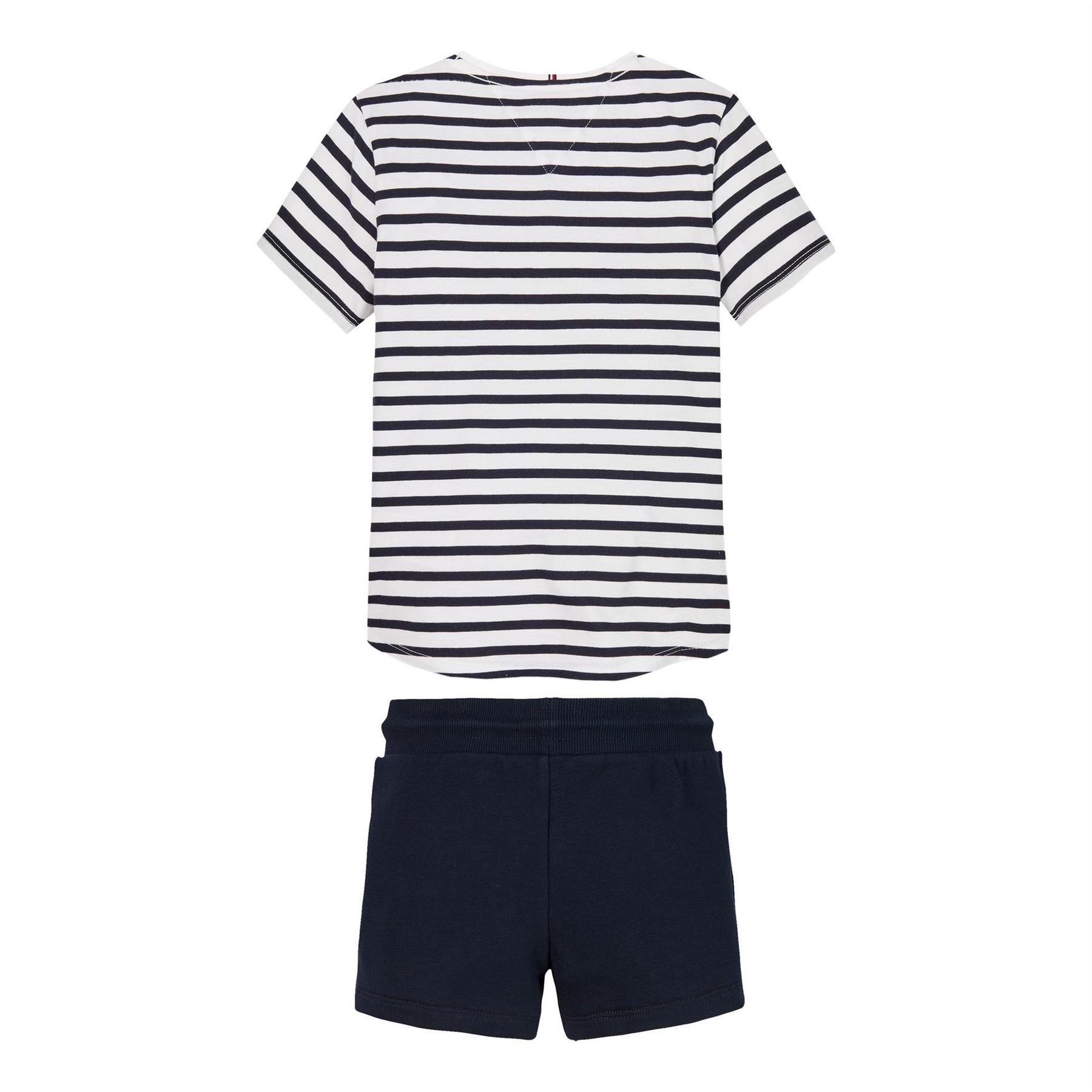 Tommy Hilfiger Corp Crew Neck Short Sleeve T-Shirt and Short Set