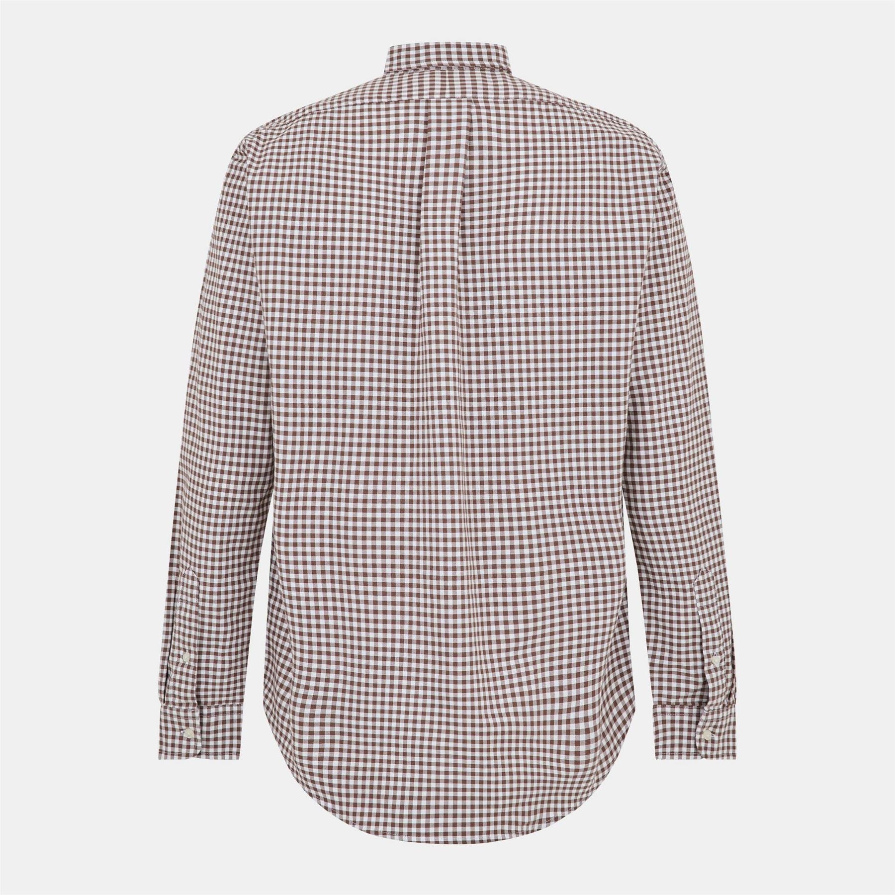 Polo Ralph Lauren Ox Lined Long Sleeve Patterned Shirt