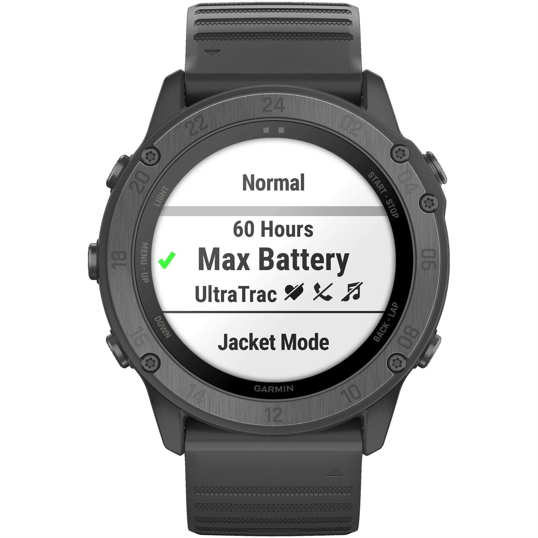 Garmin Delta Plastic Resin Digital Quartz Hybrid Watch