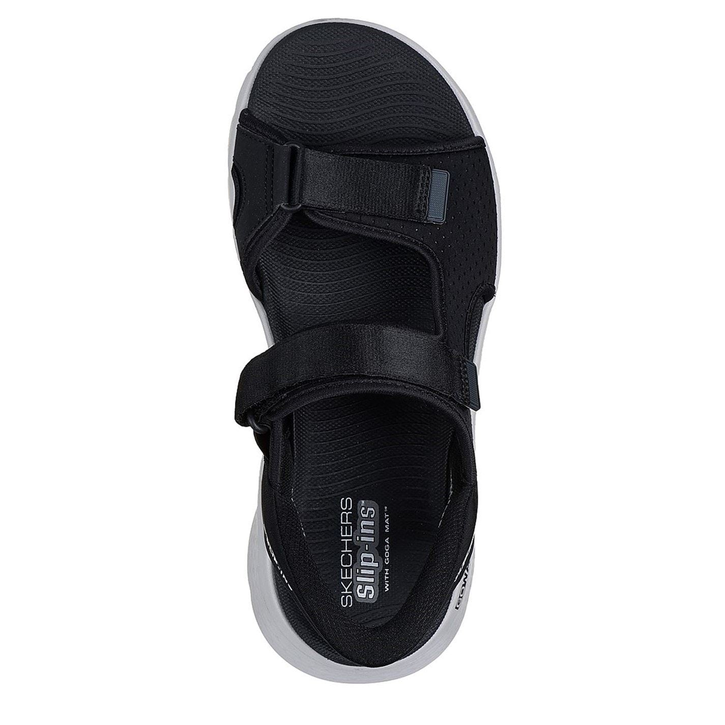 Skechers Mens Slip Ins   Quarter Strap Sandal Flat Sandals