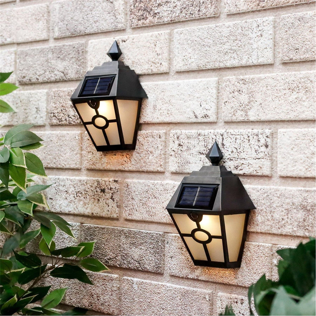 Streetwize Wall Mounted Lanterns 2 Pack