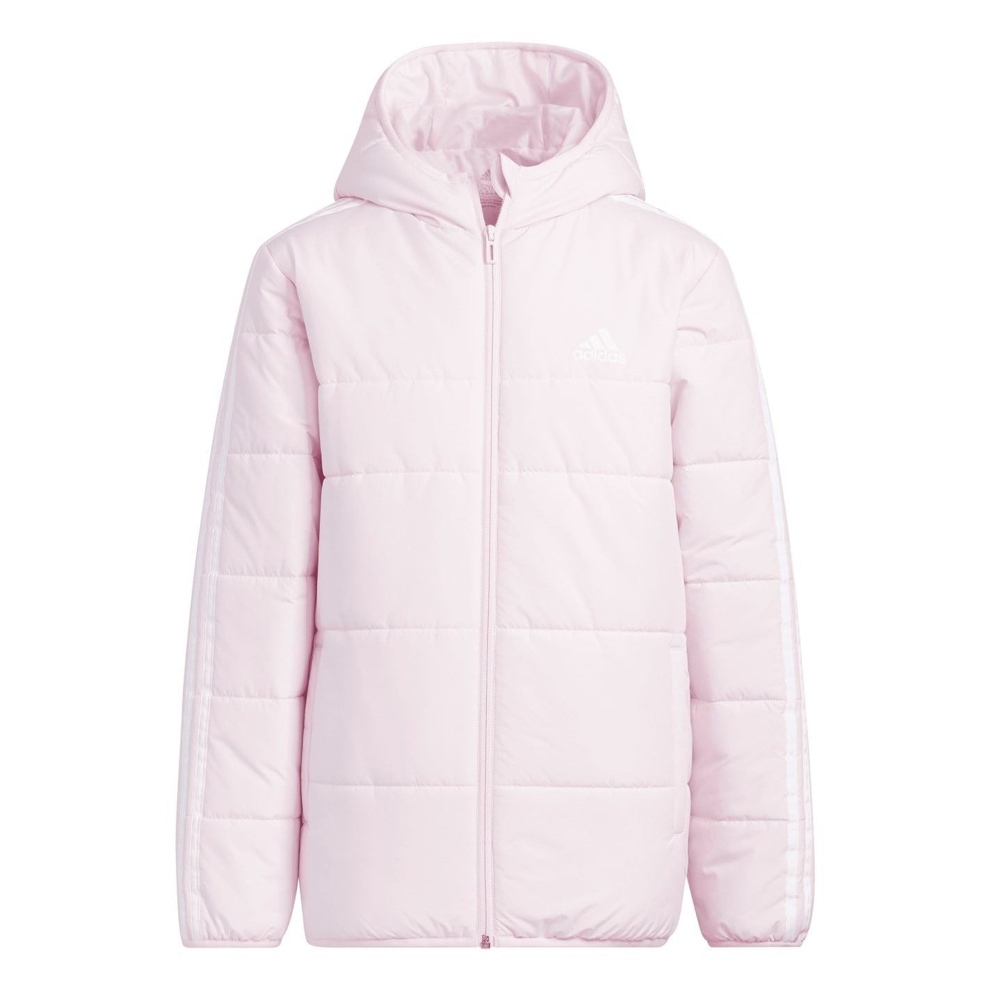 adidas Kids Essentials 3S Hooded Long Sleeve Puffer Jacket