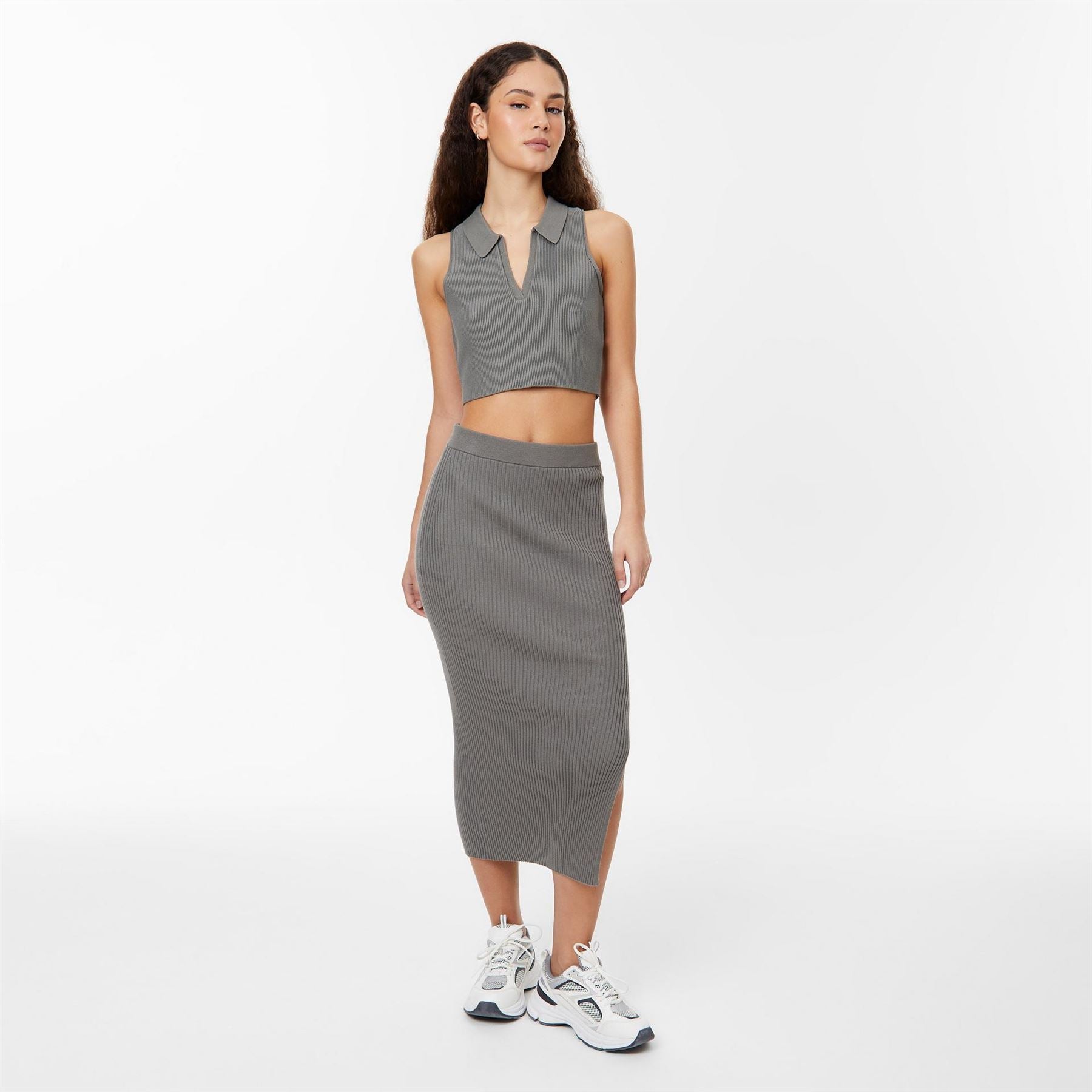 Jack Wills Knitted Midi Skirt