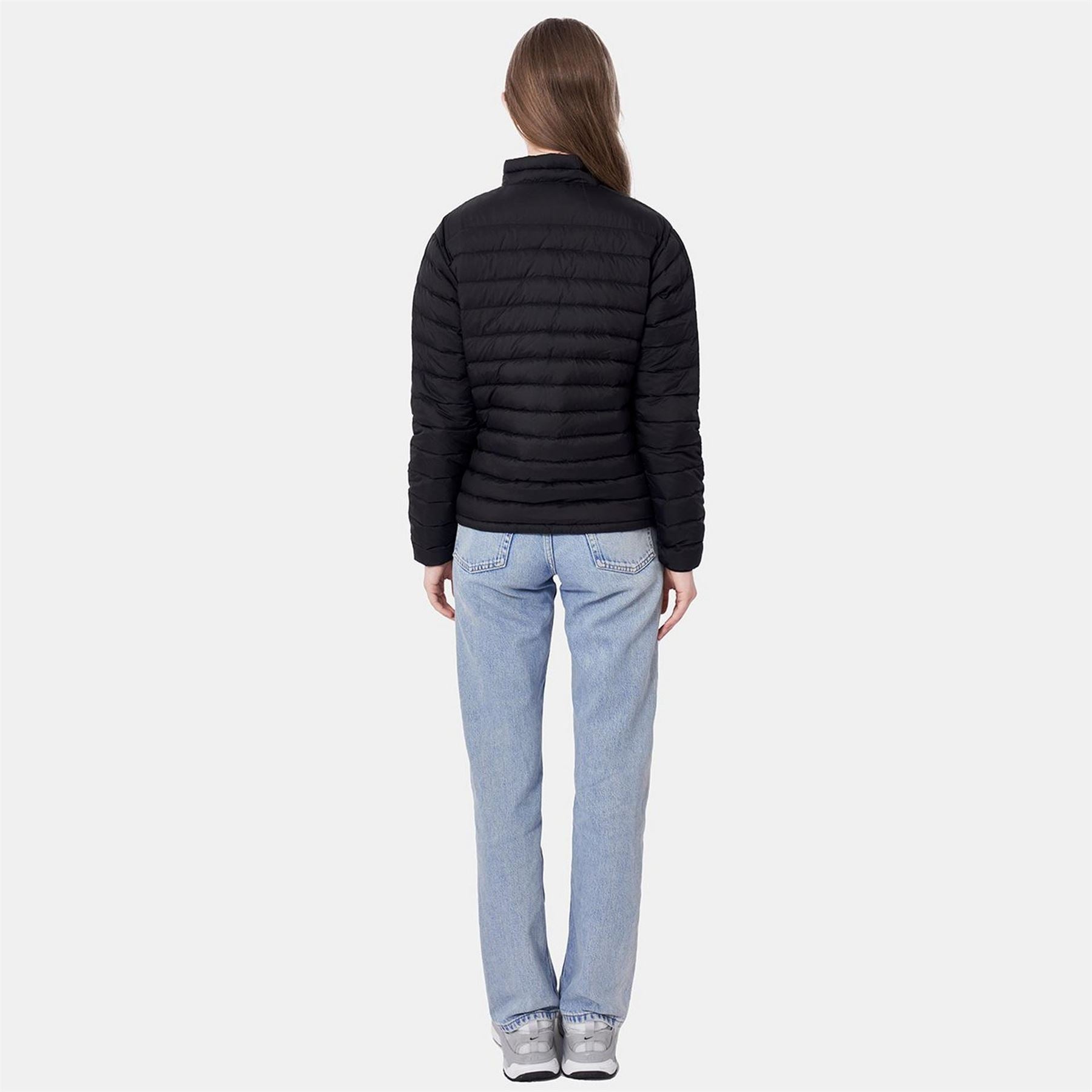 Firetrap Packable Water Repellent Down Long Sleeve Short Puffer Jacket