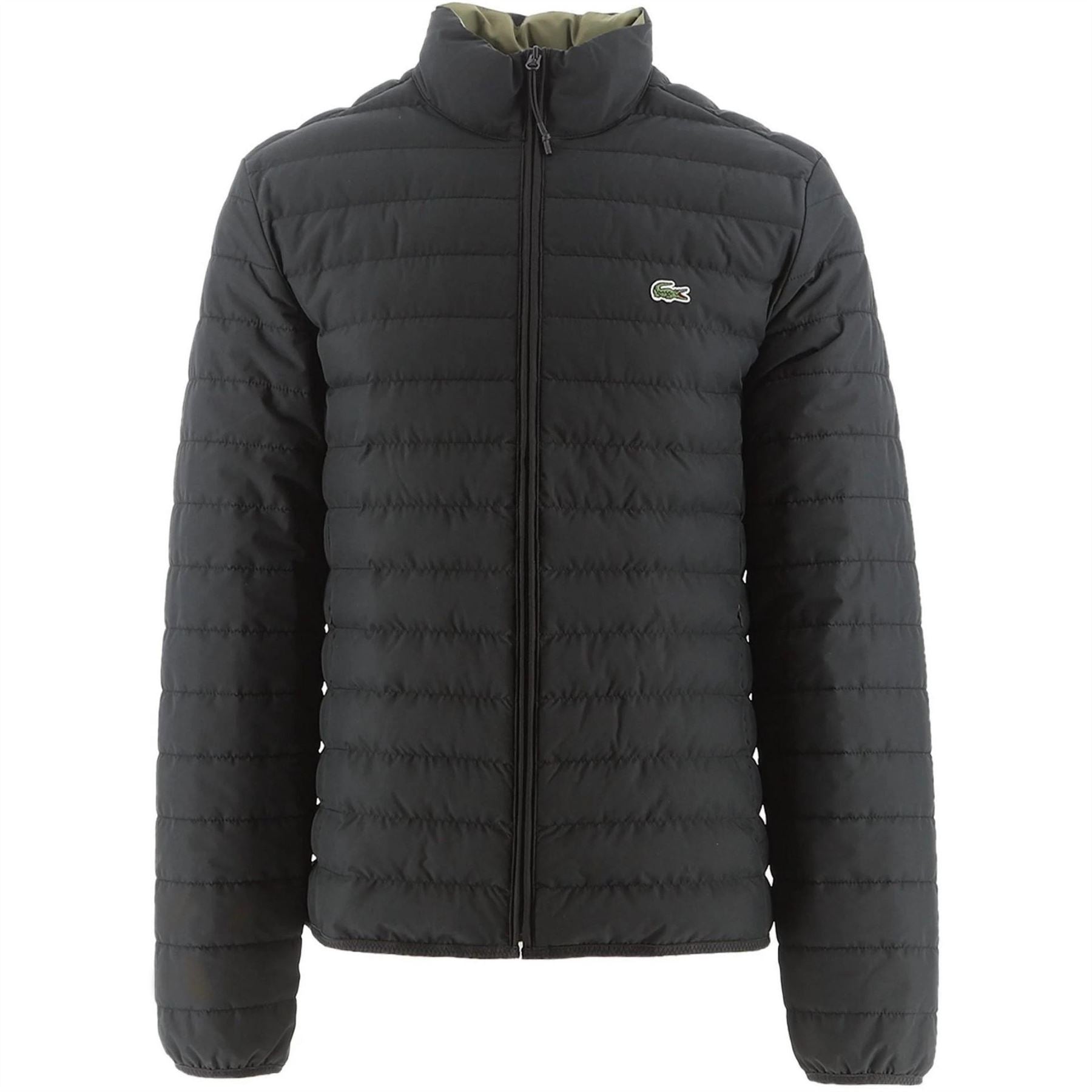 Lacoste Crocodile Logo Quilted Short Puffer Jacket