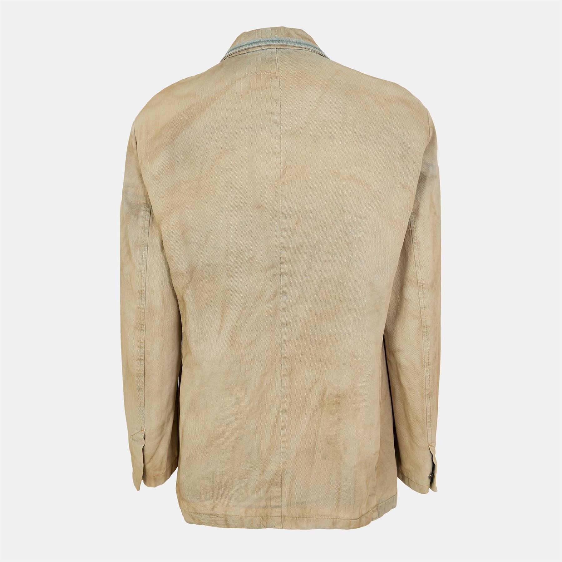 Diesel Structured Button Front Denim Jacket