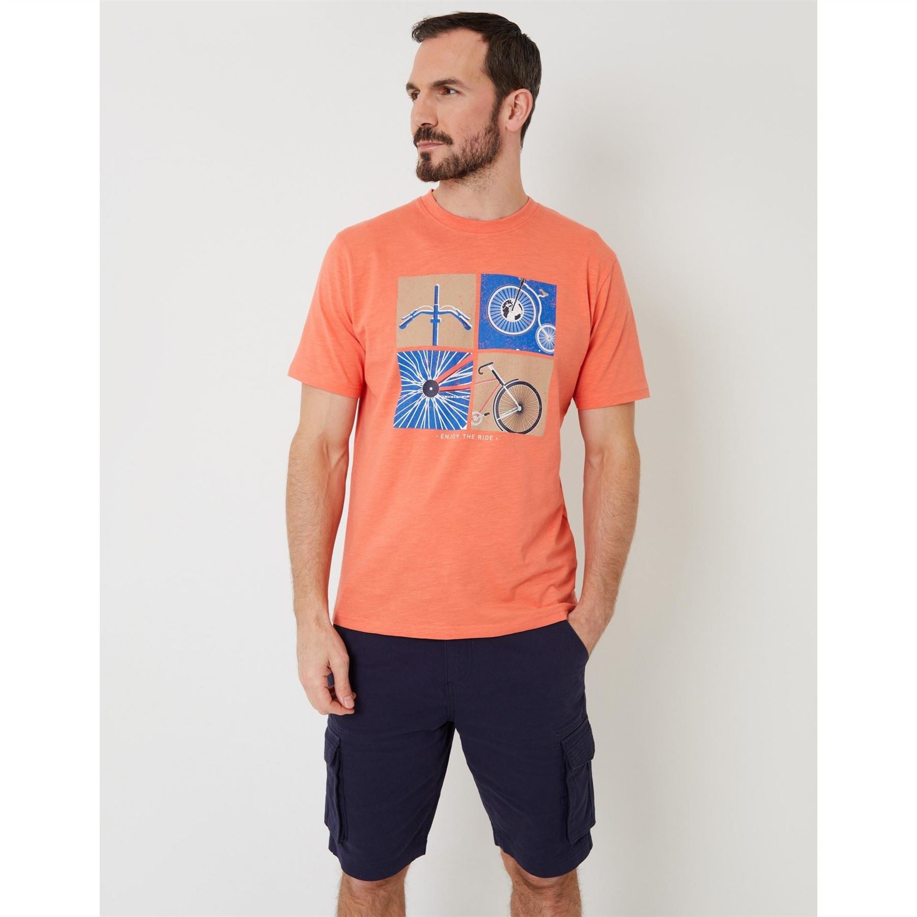 Saltwell Miller Regular Fit Graphic Print T-Shirt