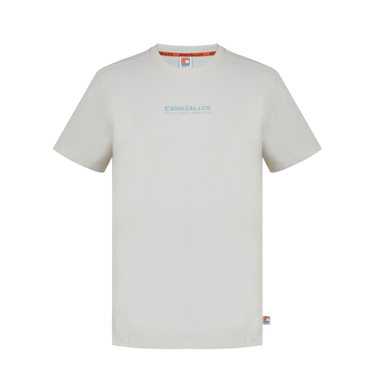 SoulCal Regular Fit Geographic Print Crew Neck T-Shirt