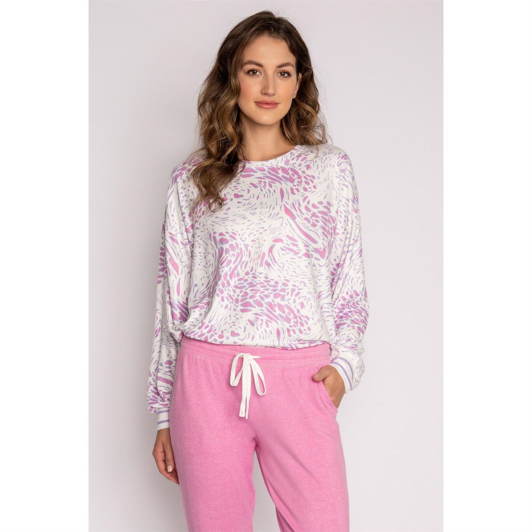 PJ Salvage Salvage Wild Lavender Top.